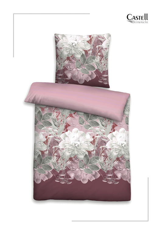 Castell Thermo-Fleece Bettwäsche Bordeauxrot – Produktdetail