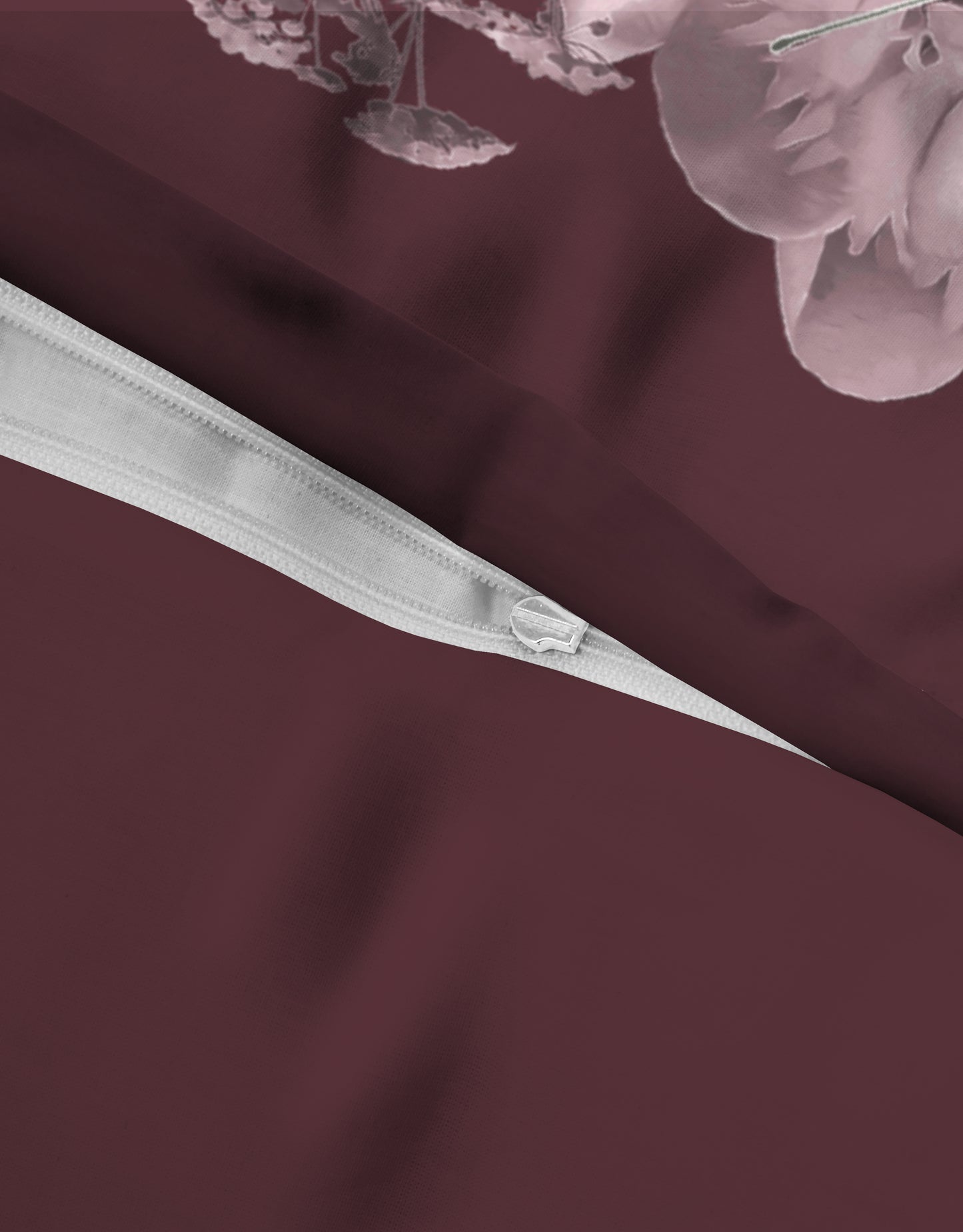 Castell Thermo-Fleece Bettwäsche Bordeauxrot – Produktdetail