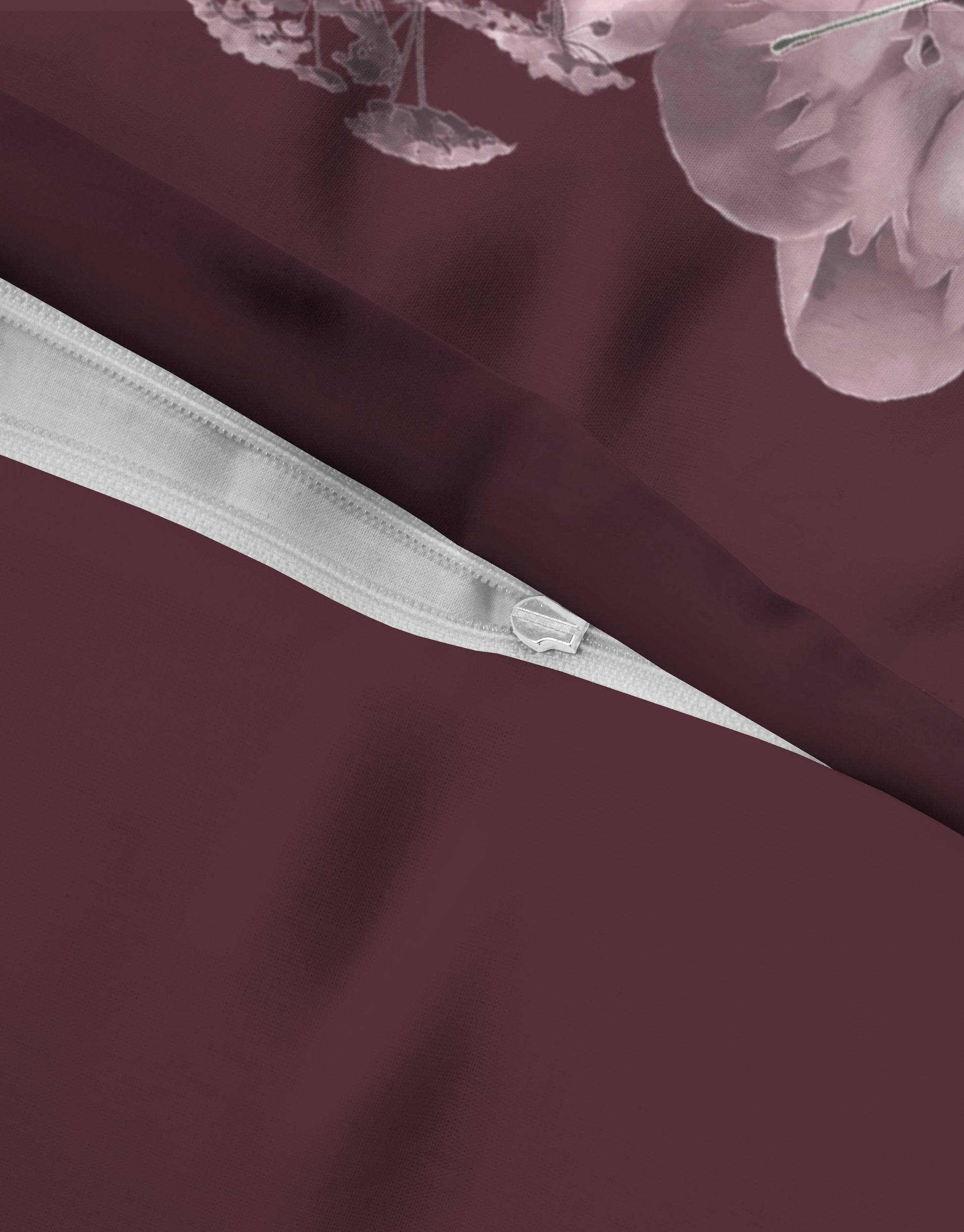 Castell Thermo-Fleece Bettwäsche Bordeauxrot – Produktdetail