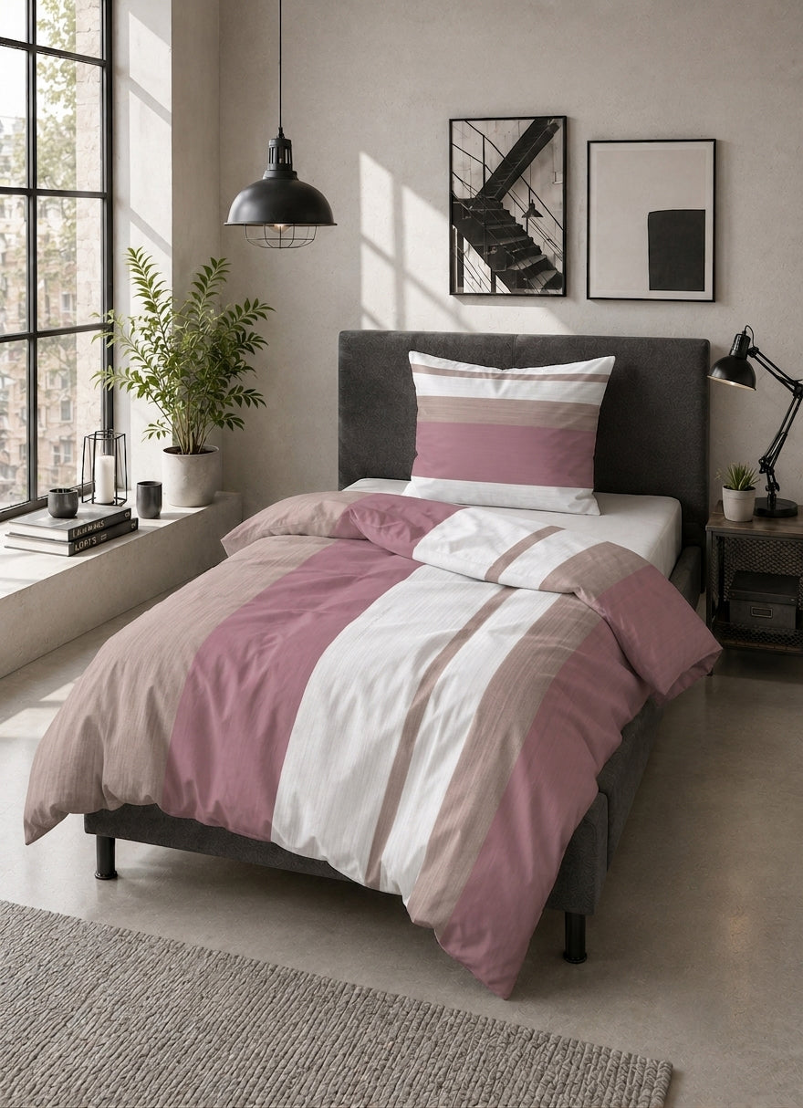 Castell Thermo-Fleece Bettwäsche Altrosa – Produktdetail
