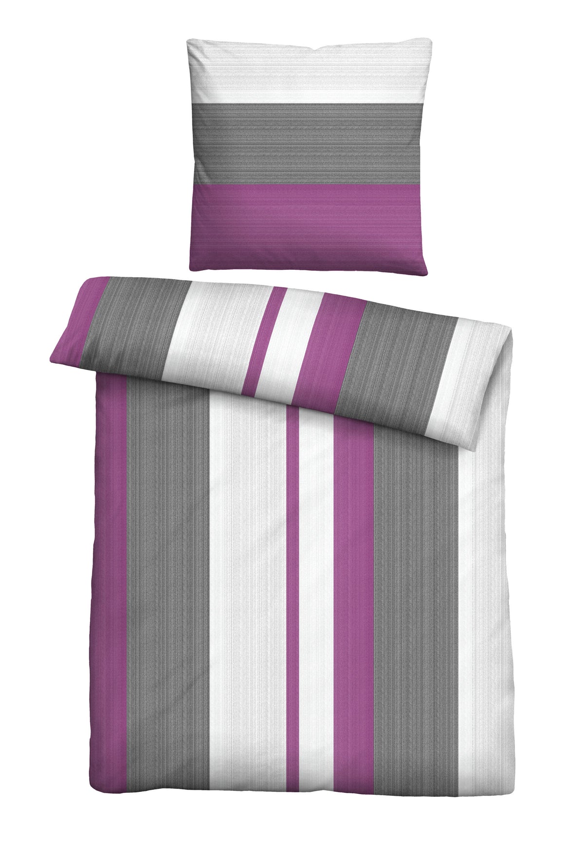 Castell Thermo-Fleece Bettwäsche Brombeer – Fleece