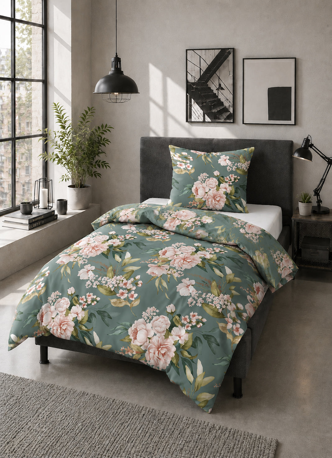 Castell Thermo-Fleece Bettwäsche Petrol – Produktdetail
