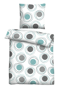 Castell Polycotton Renforce Bettwäsche – Silber/Grau (0460126)