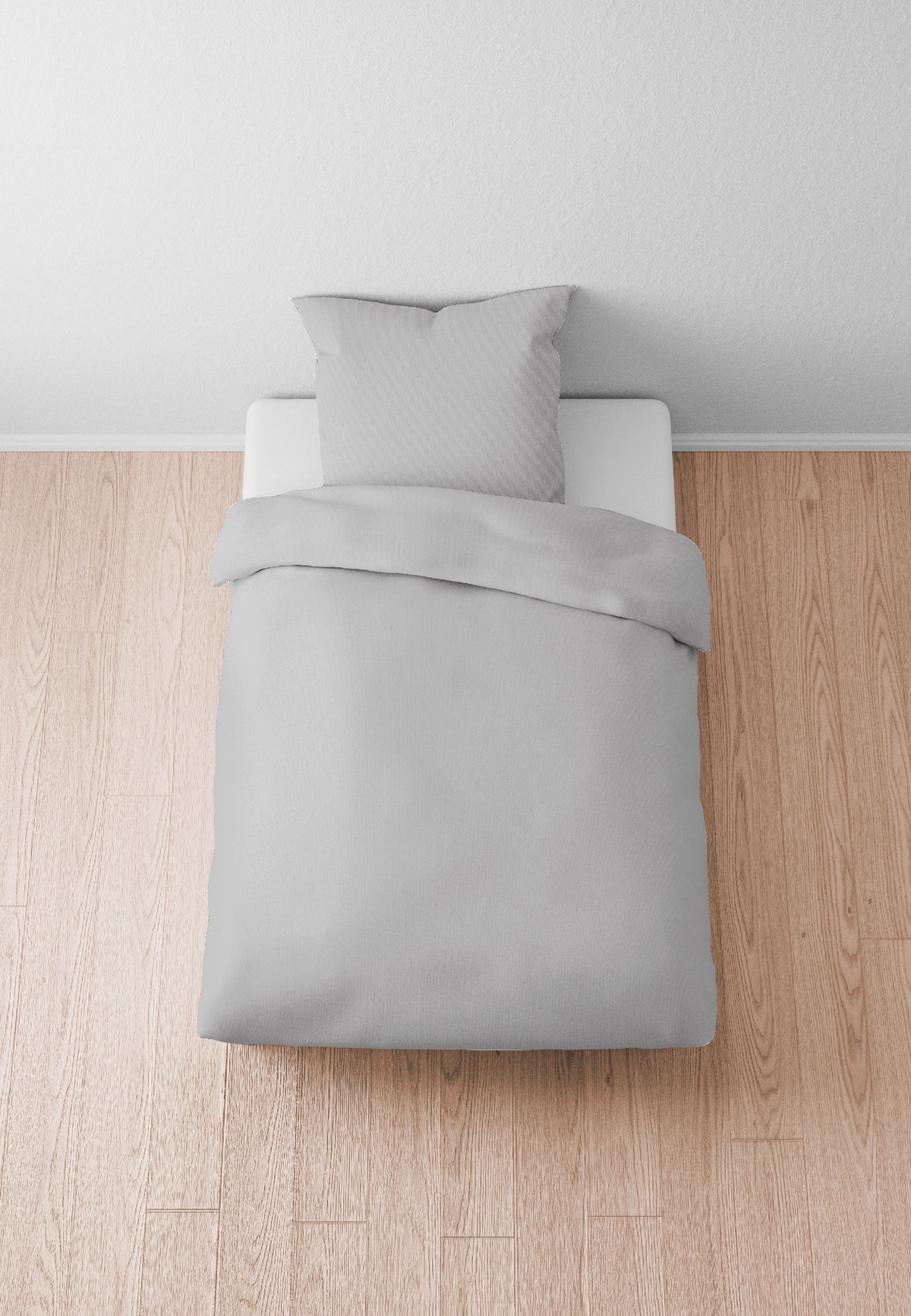 biberna Tencel Bettwäsche – Sturmgrau