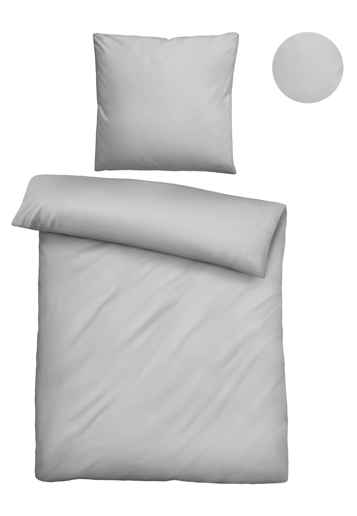 biberna Tencel Bettwäsche – Sturmgrau