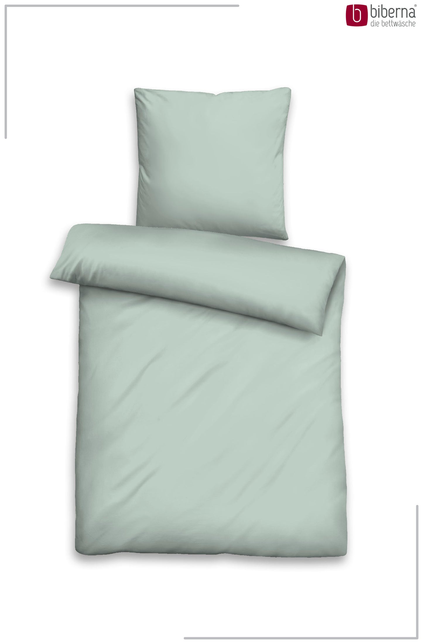 biberna Tencel Bettwäsche Salbei – Produktdetail