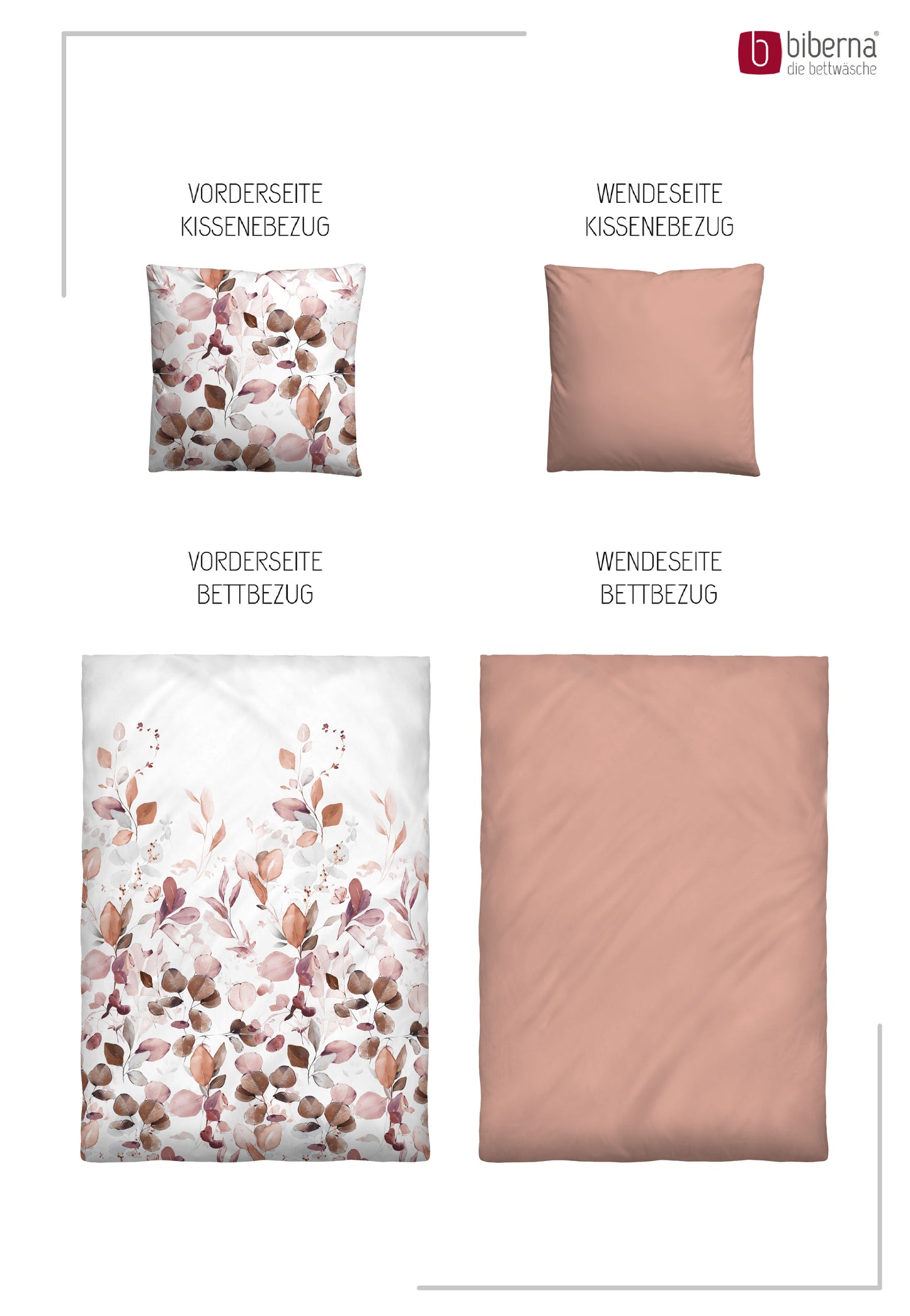 biberna Tencel Bettwäsche Kardinal – Produktdetail