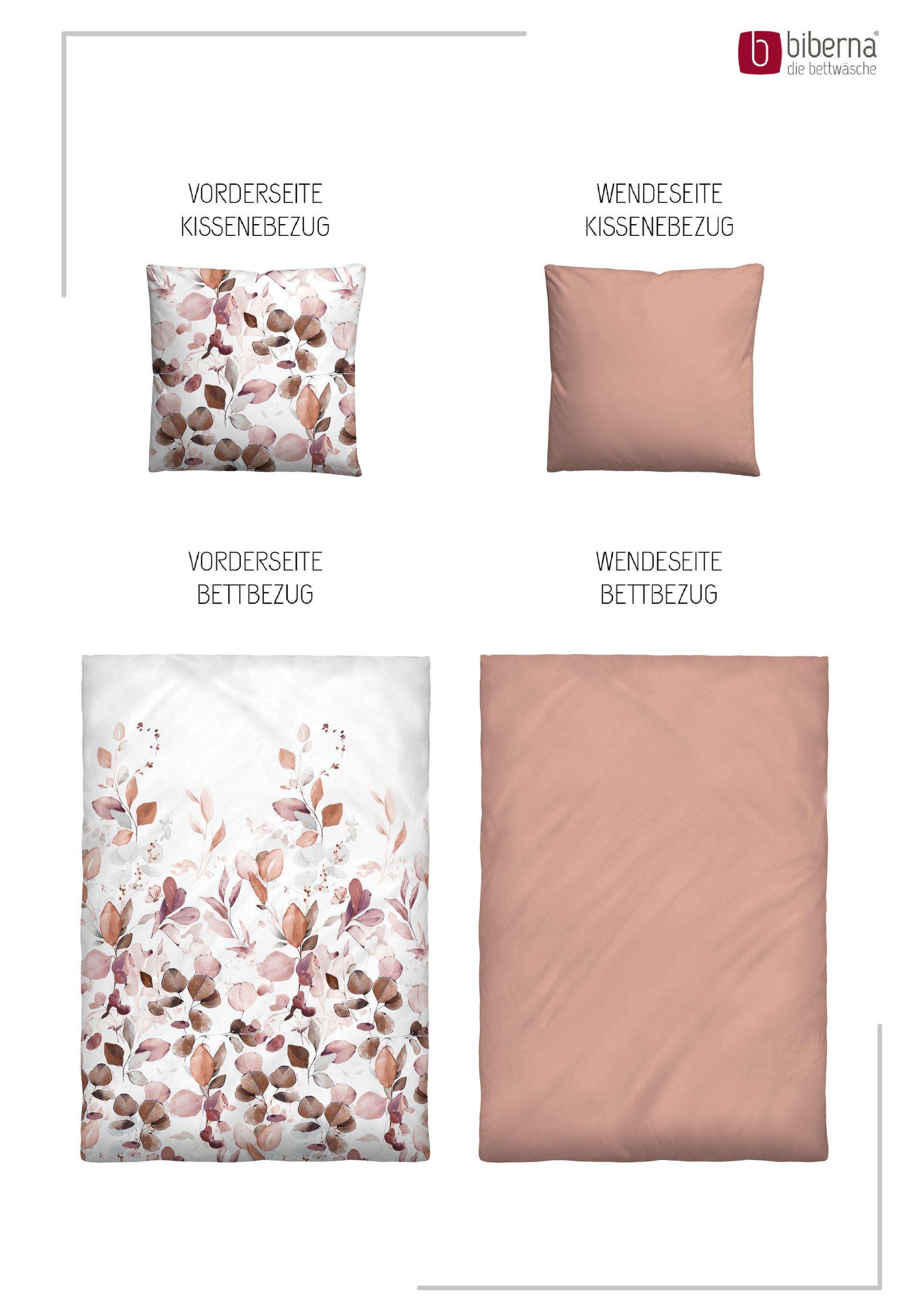 biberna Tencel Bettwäsche Kardinal – Produktdetail