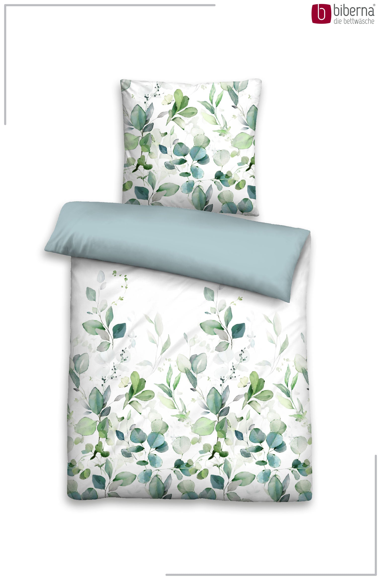 biberna Tencel Bettwäsche Aqua – Produktdetail