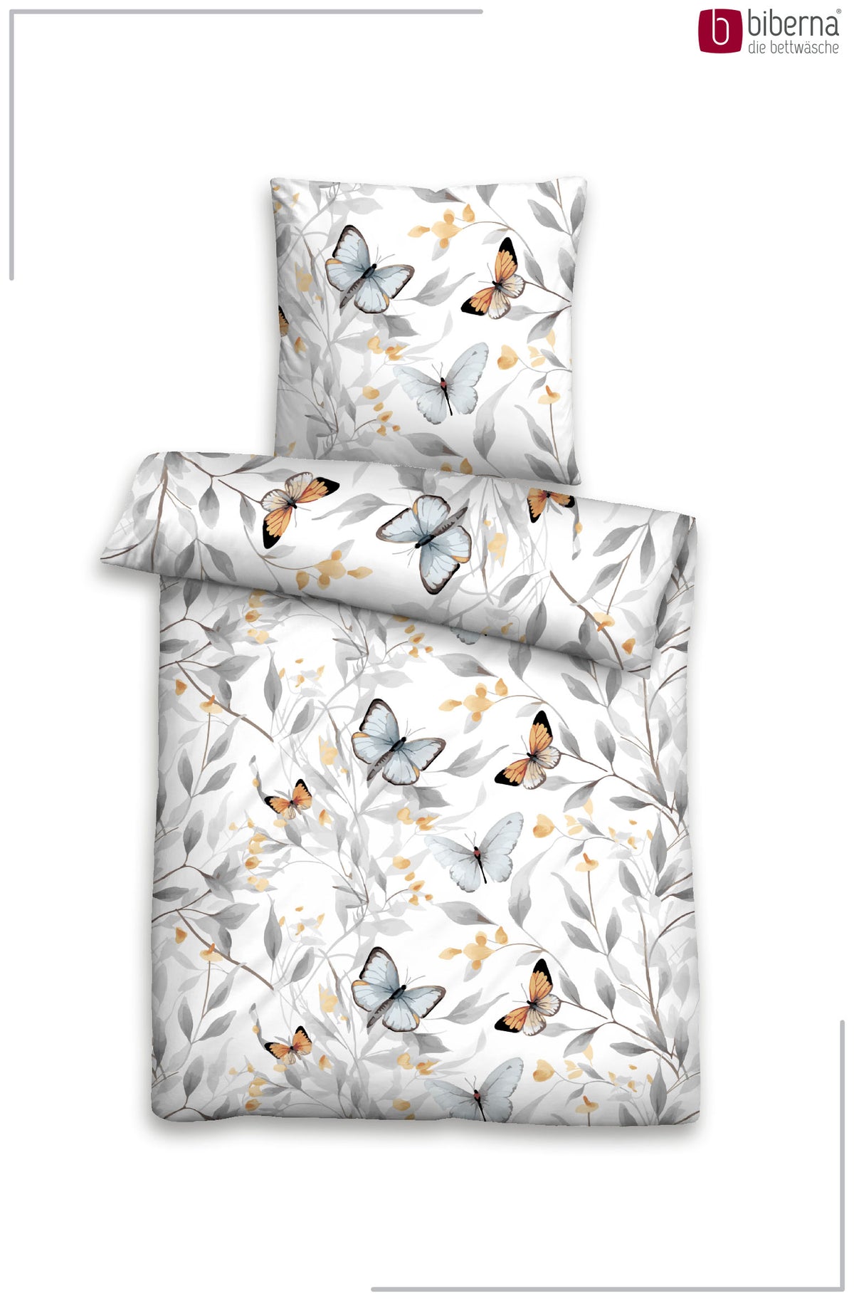 biberna Tencel Bettwäsche Weiss – Produktdetail