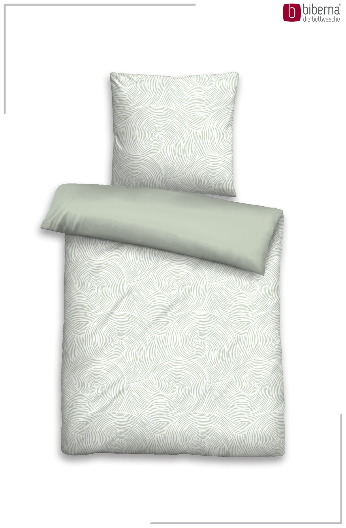biberna Tencel Bettwäsche Salbei – Produktdetail