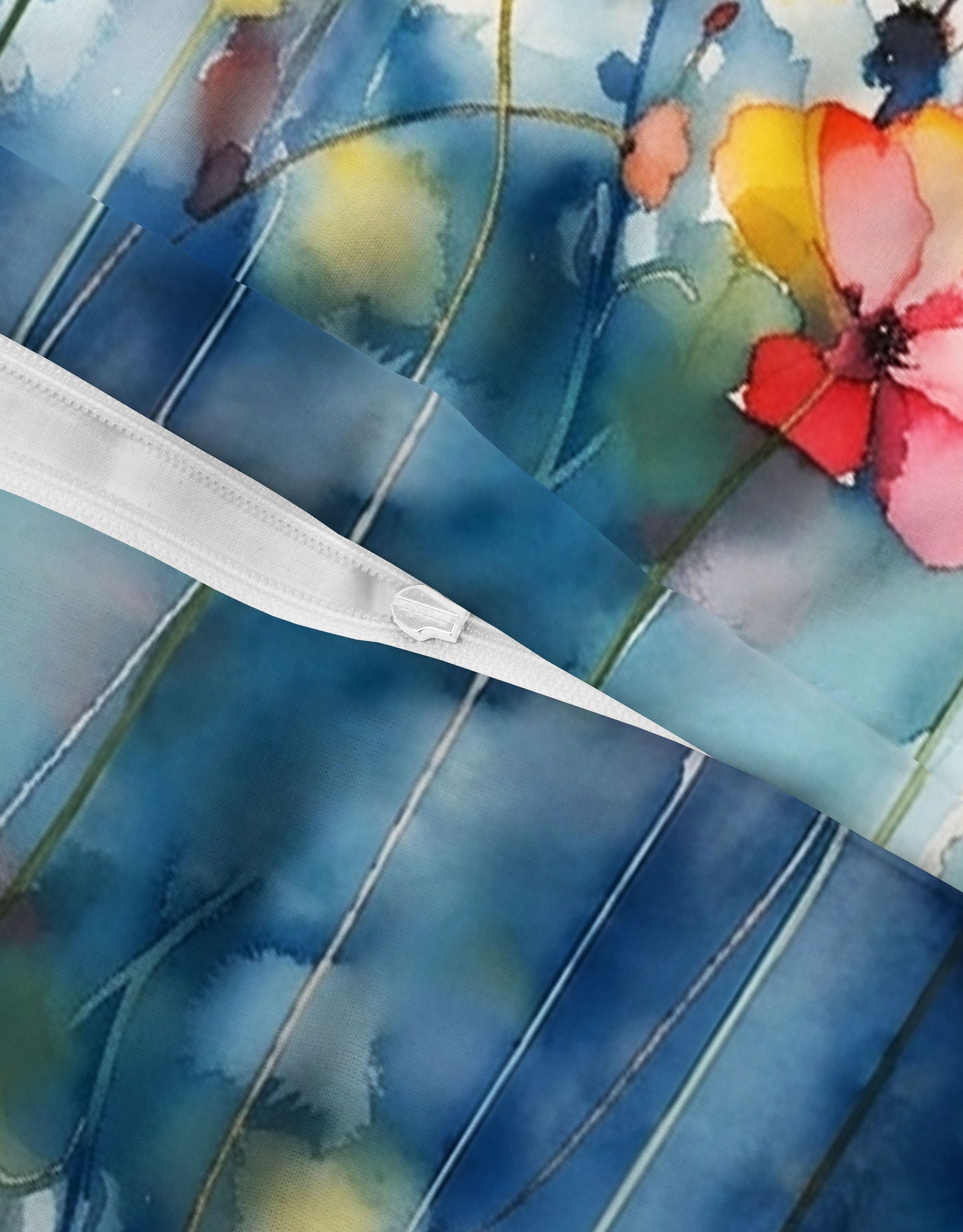 biberna Tencel Bettwäsche Taubenblau – Produktdetail