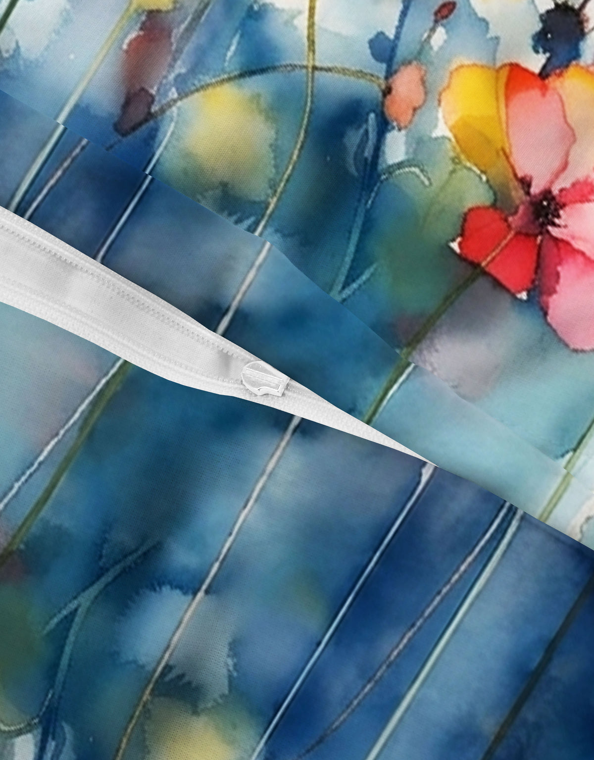 biberna Tencel Bettwäsche Taubenblau – Produktdetail