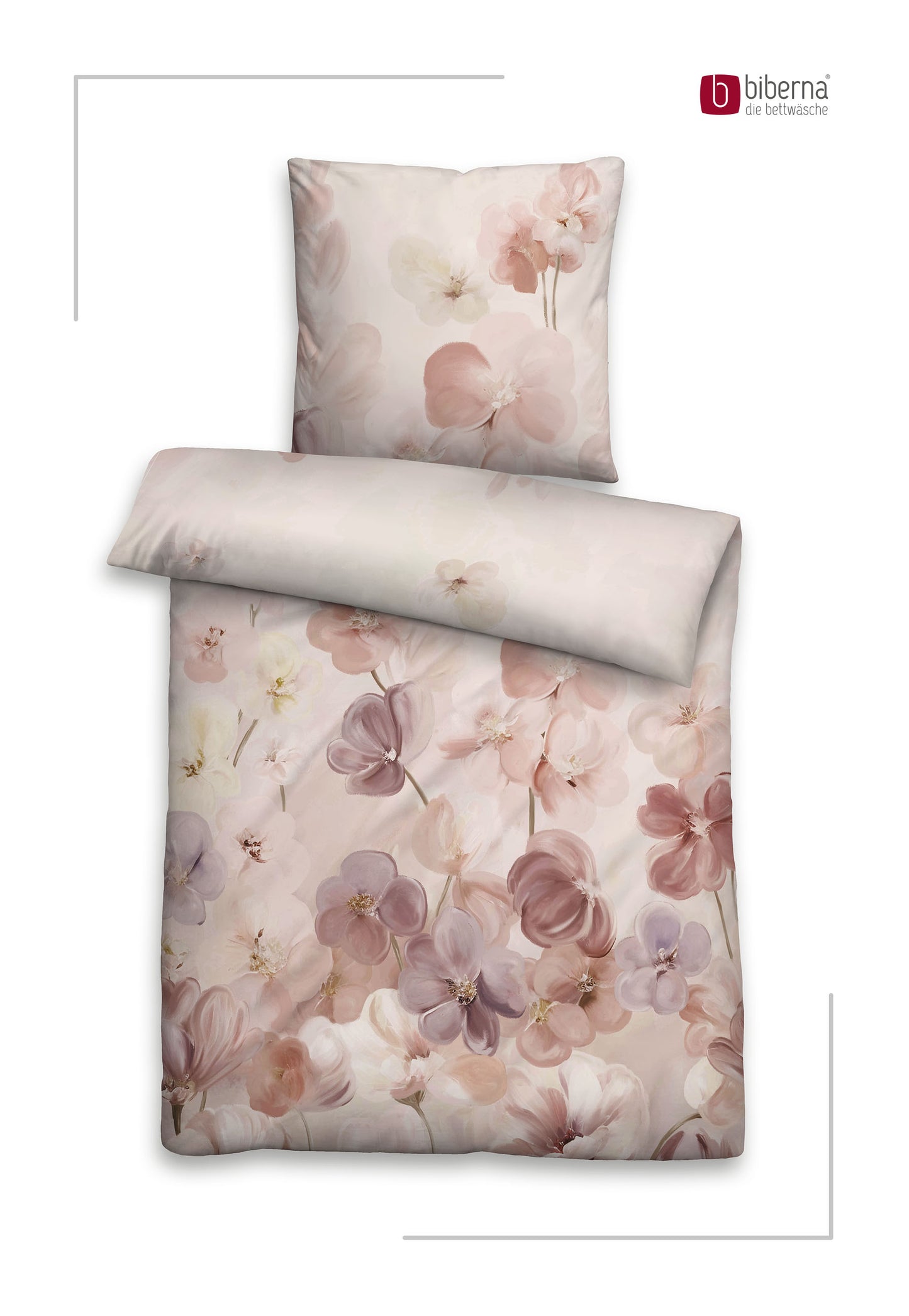 biberna Tencel Bettwäsche Rose – Produktdetail