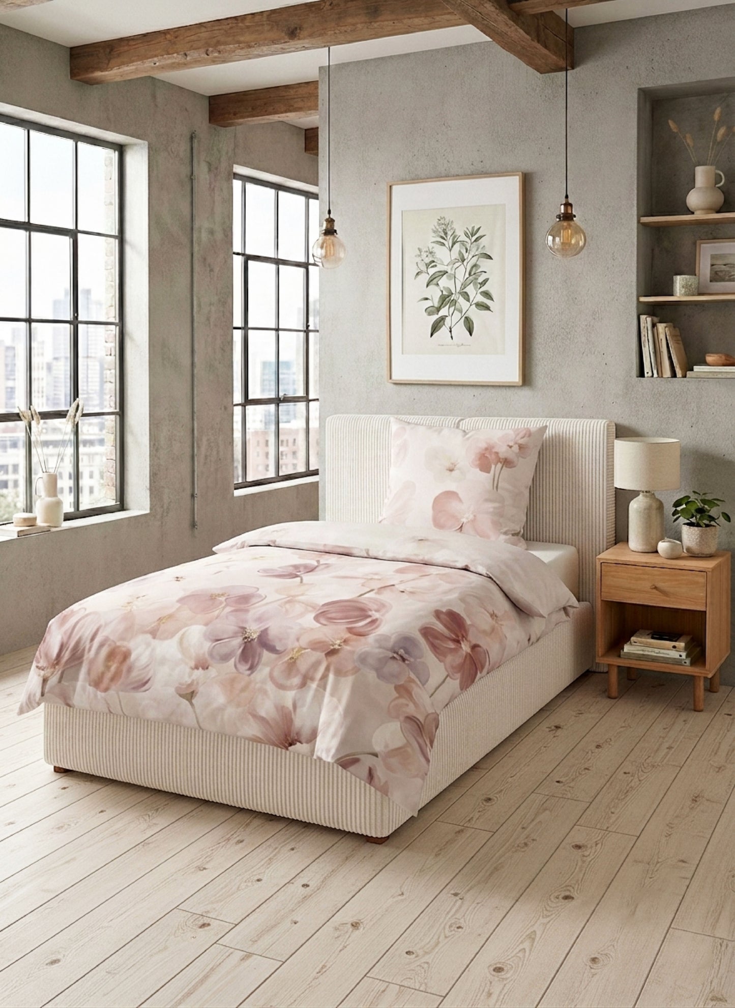 biberna Tencel Bettwäsche Rose – Produktdetail