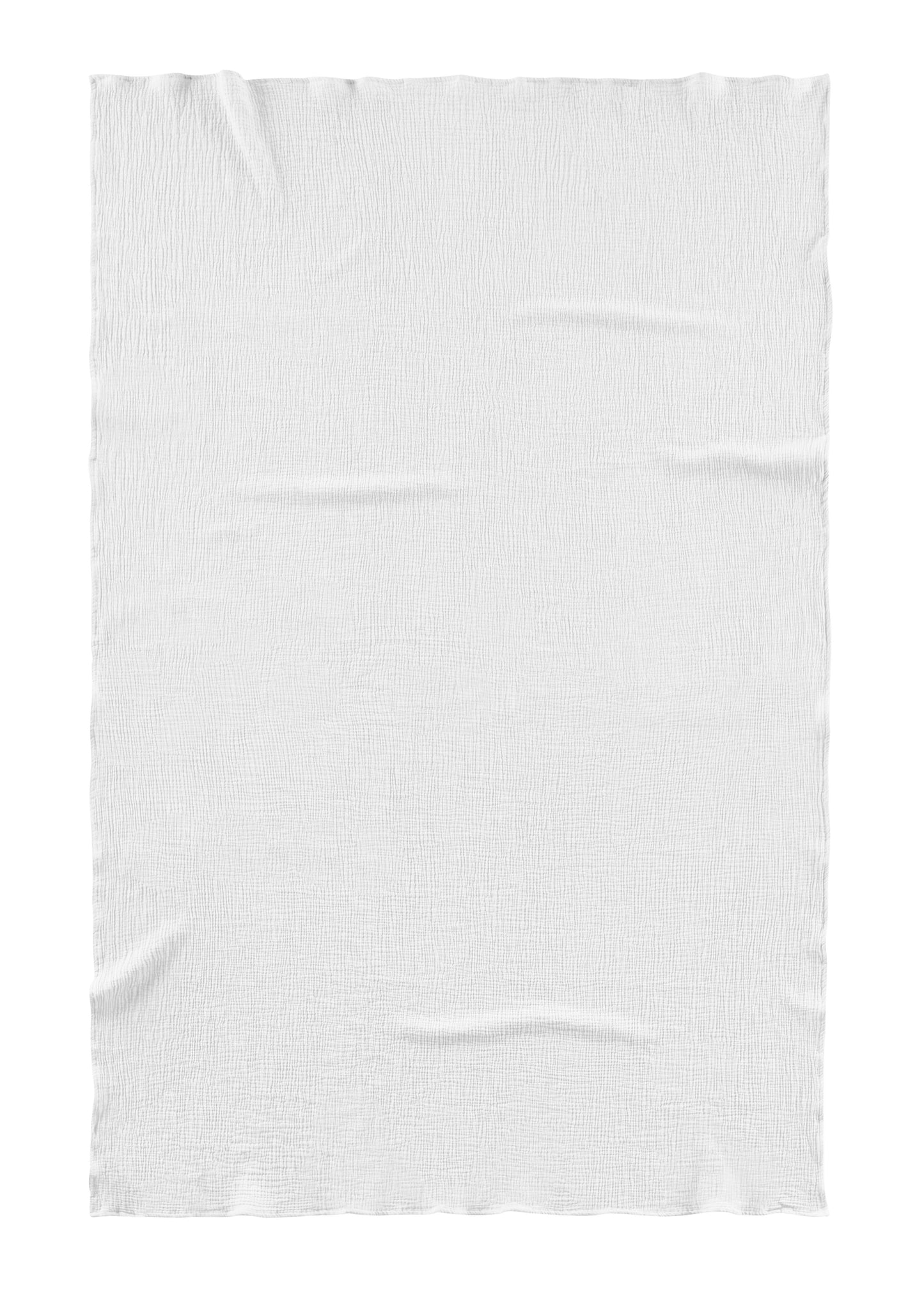 biberna Musselin Sommerdecke Weiss