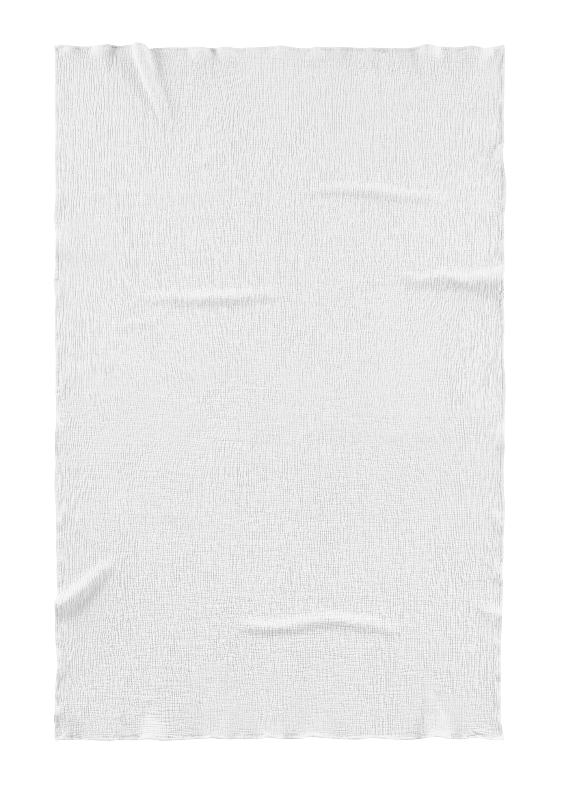 biberna Musselin Sommerdecke Weiss