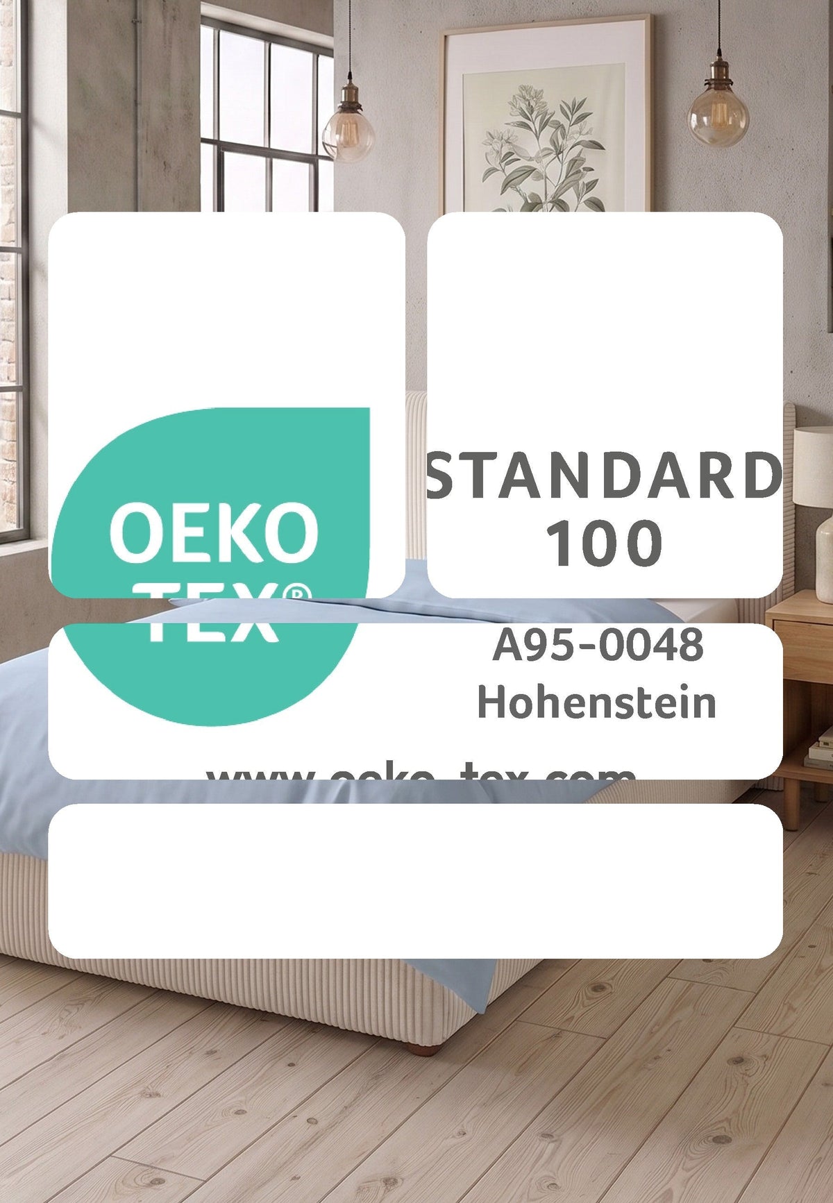 biberna Tencel-Flanell Bettwäsche - Zertifikate