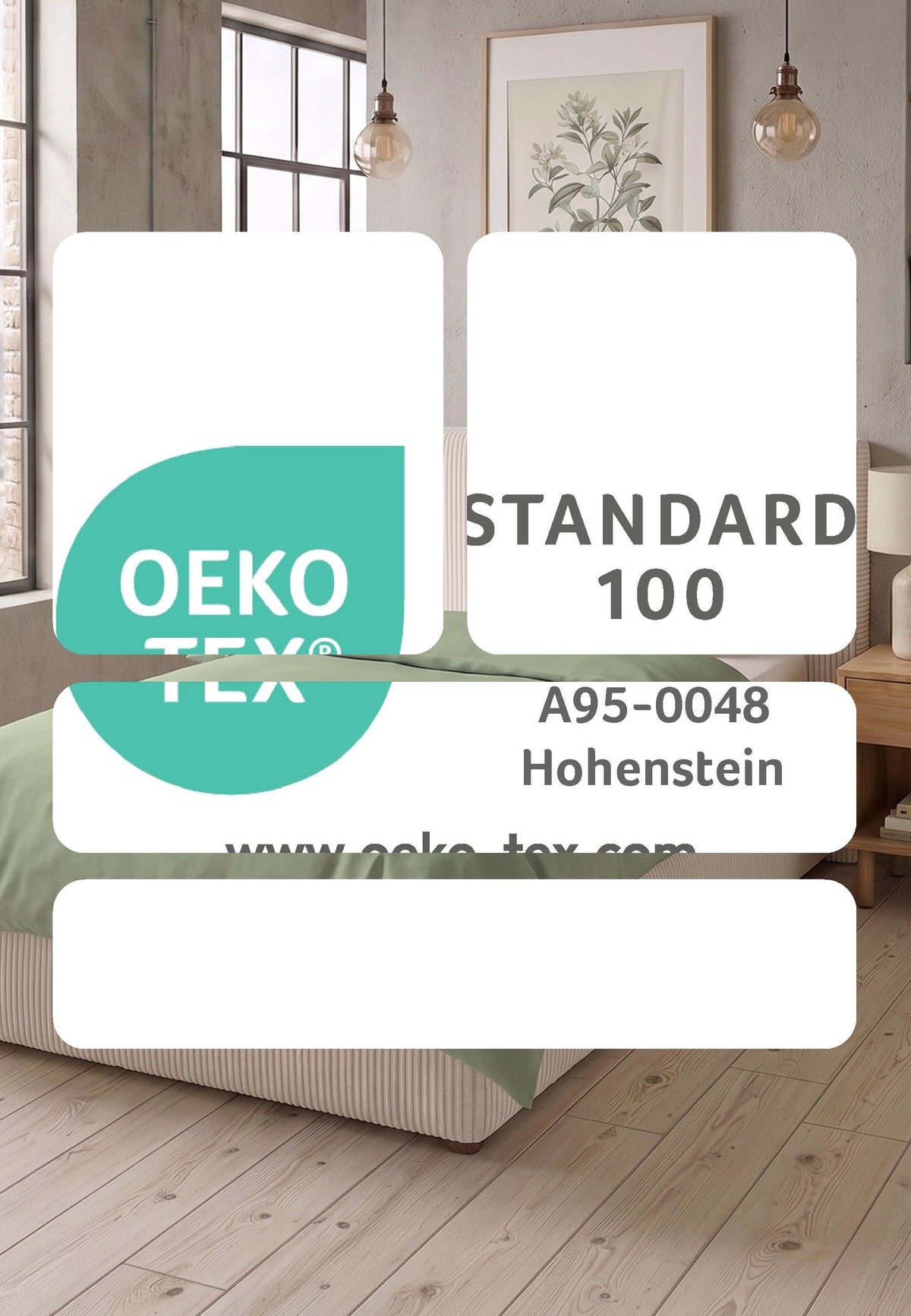 biberna Tencel-Flanell Bettwäsche - Zertifikate