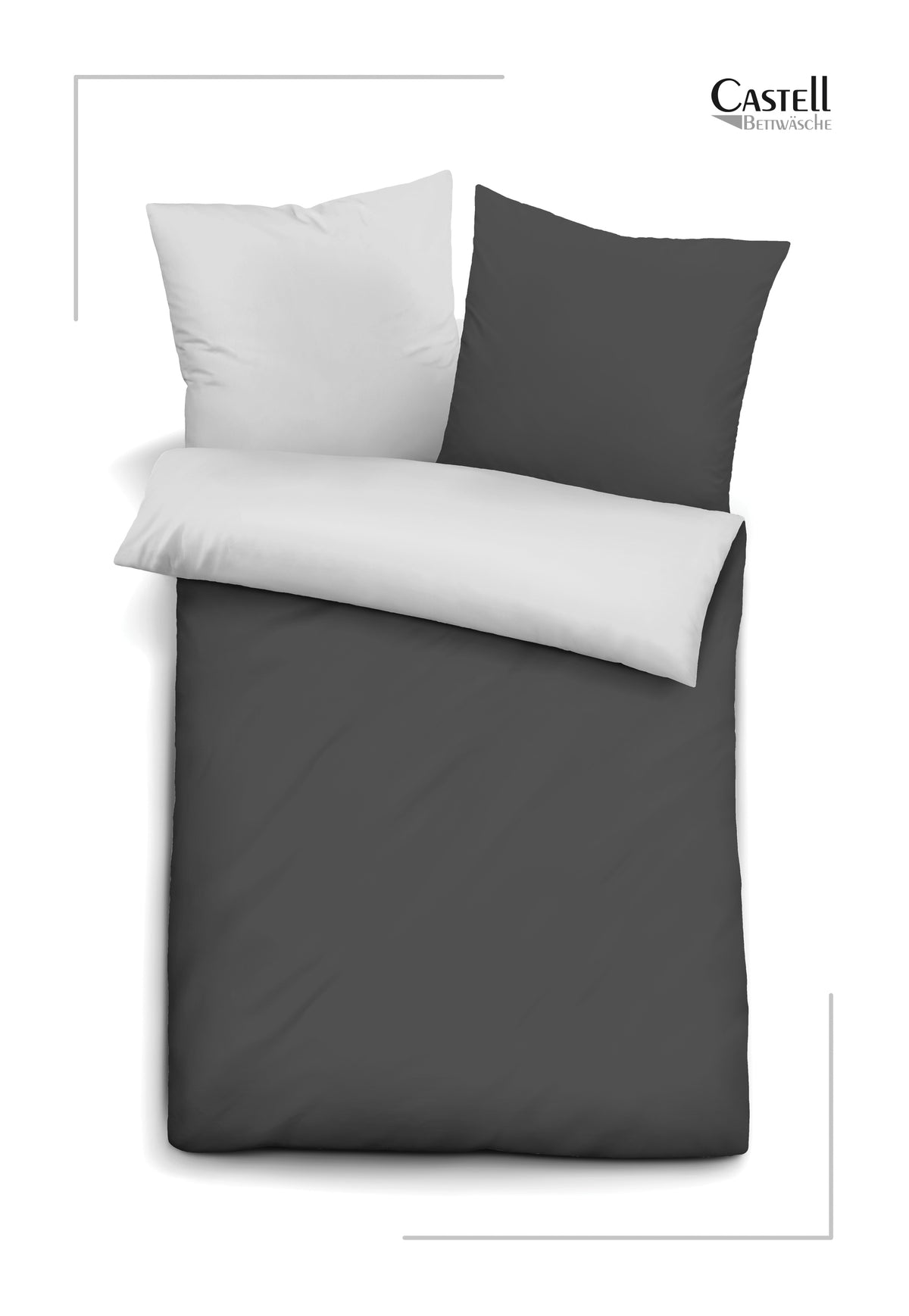 Castell Mikrofaser Bettwäsche Schwarz – Produktdetail