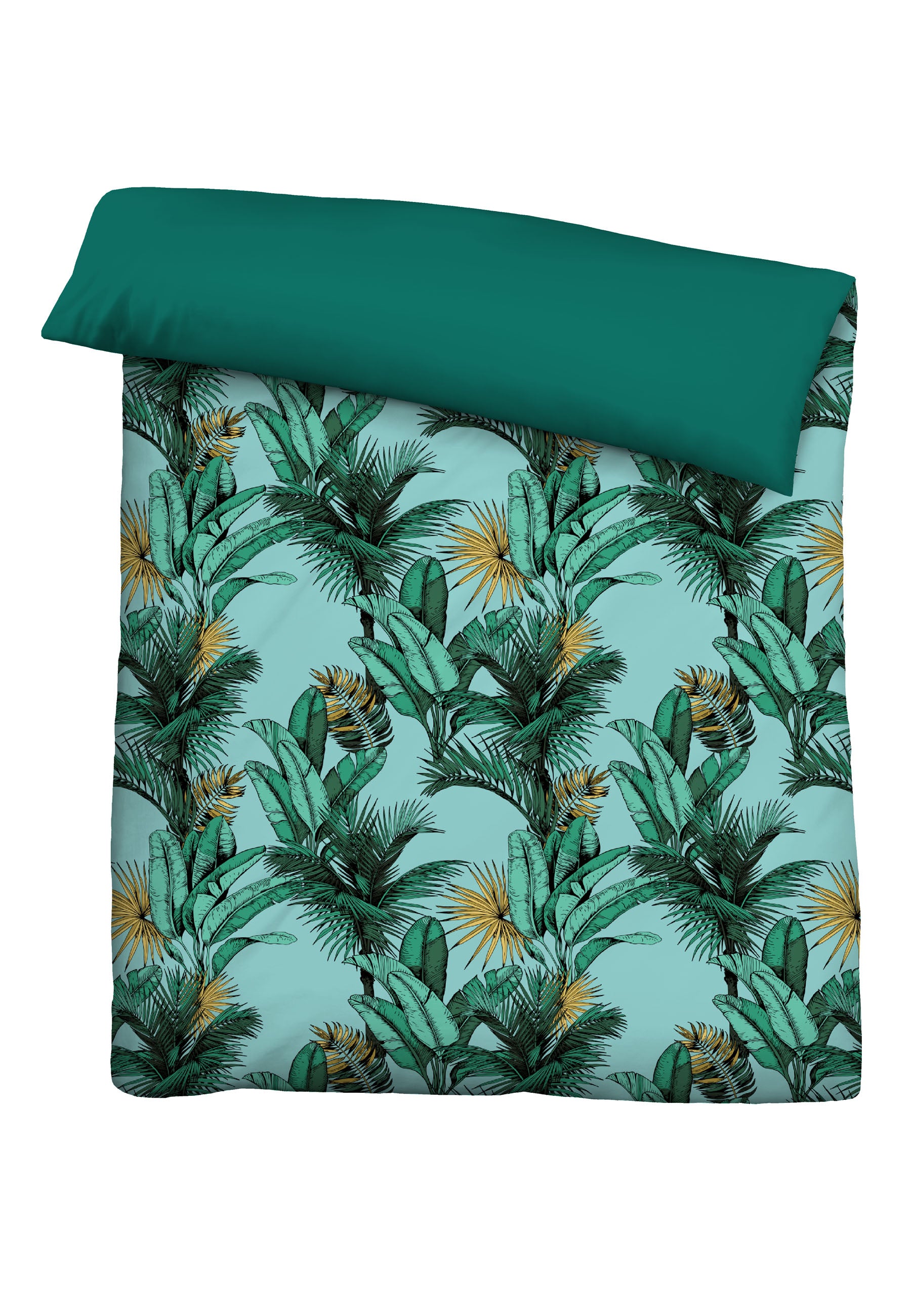 Castell Baumwoll Satin Bettwäsche – Mako-Satin Qualität – weiche Bettwäsche