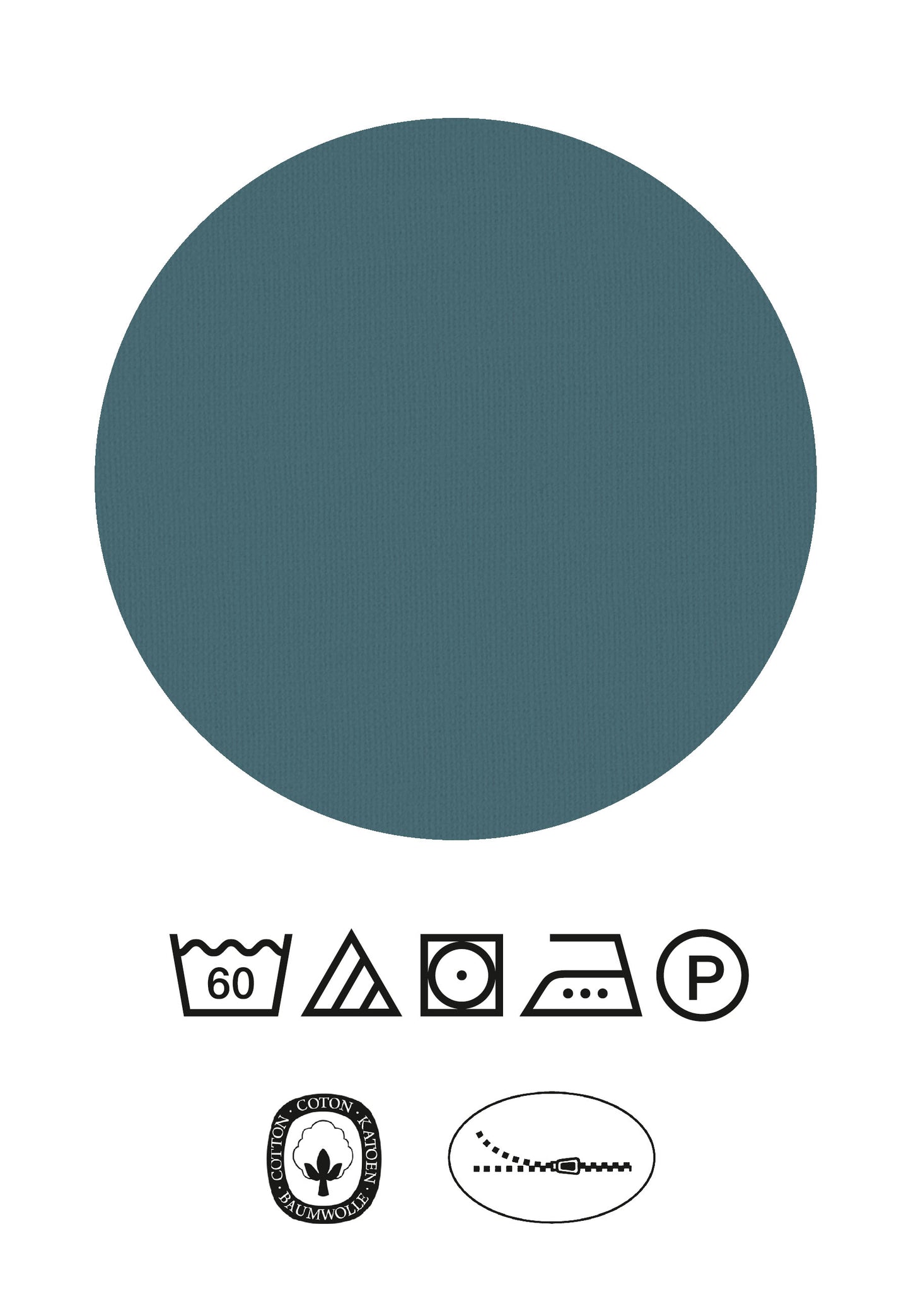 Castell Baumwoll Satin Bettwäsche Marine – Produktdetail