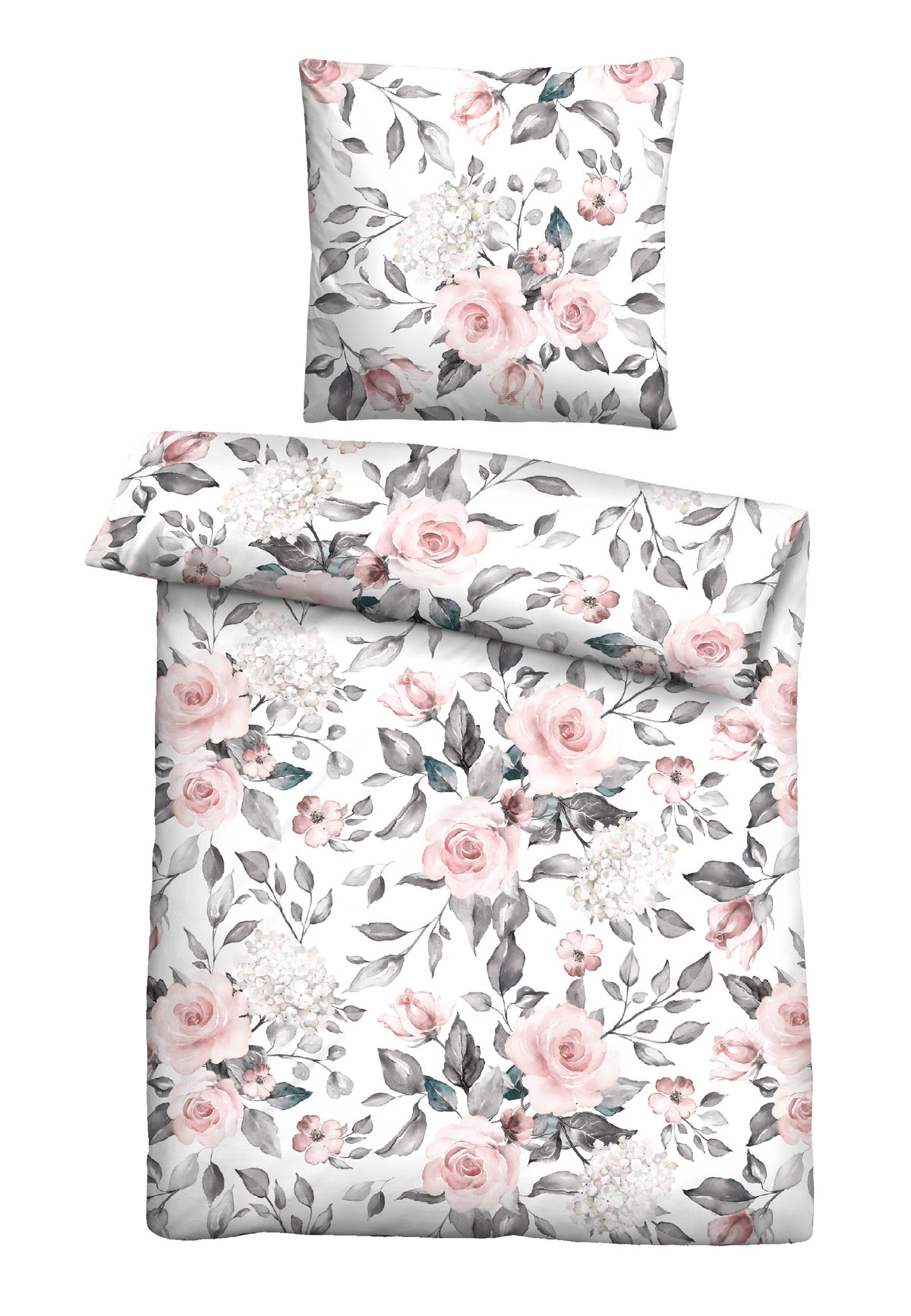 Castell Baumwoll Satin Bettwäsche – Mako-Satin Qualität – weiche Bettwäsche