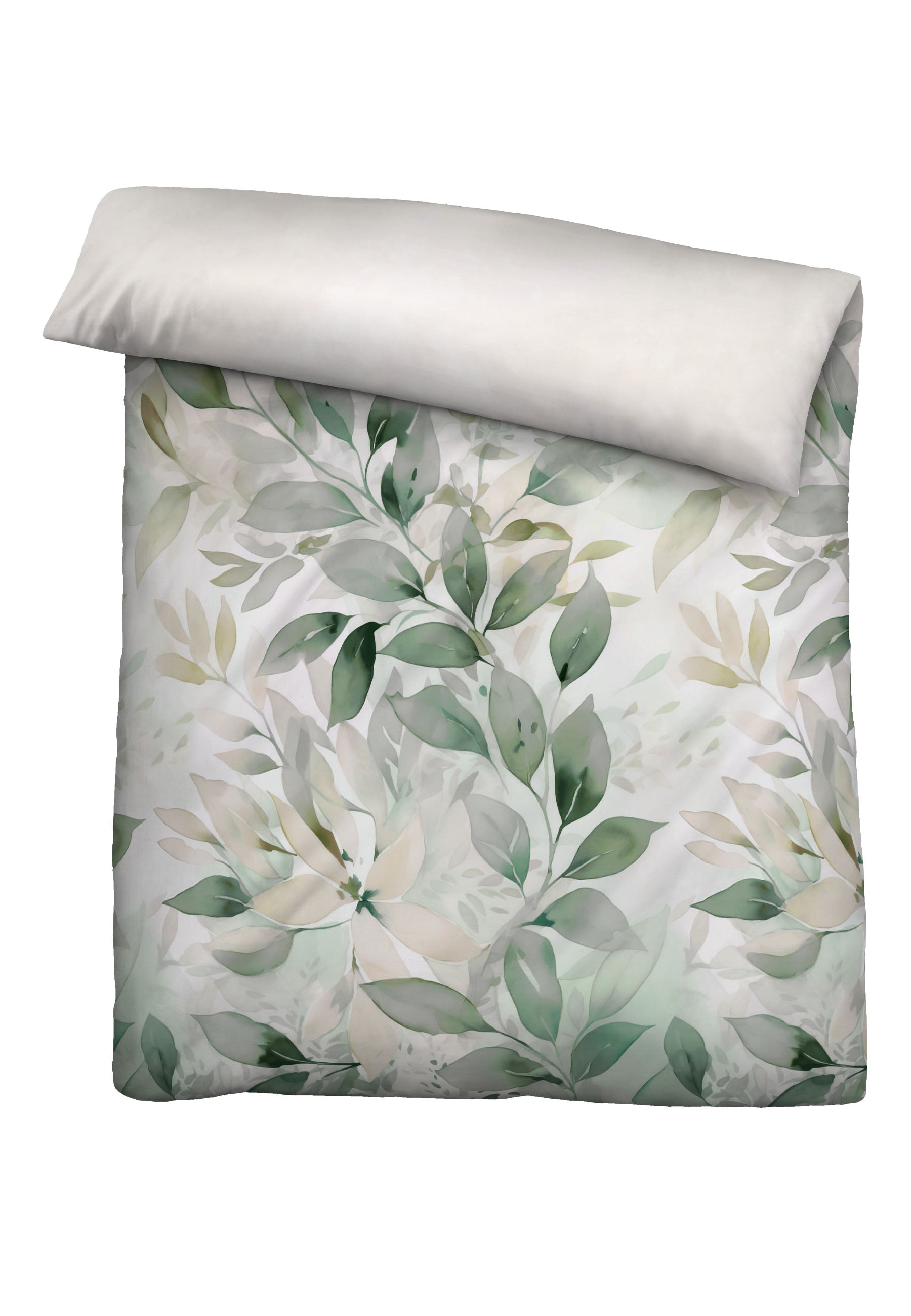 biberna Satin Bettwäsche – Mako-Satin Qualität – weiche Bettwäsche