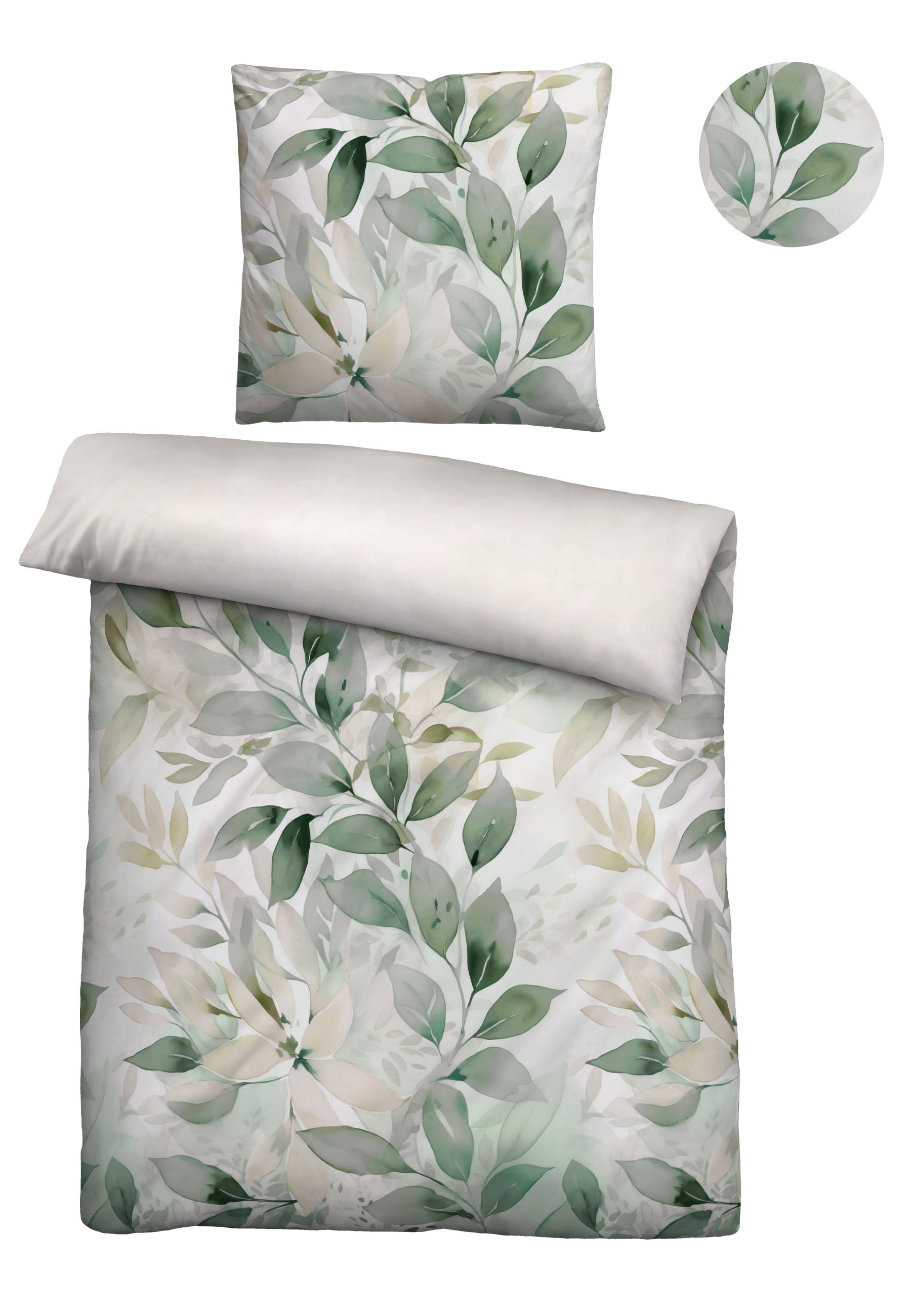 biberna Satin Bettwäsche – Mako-Satin