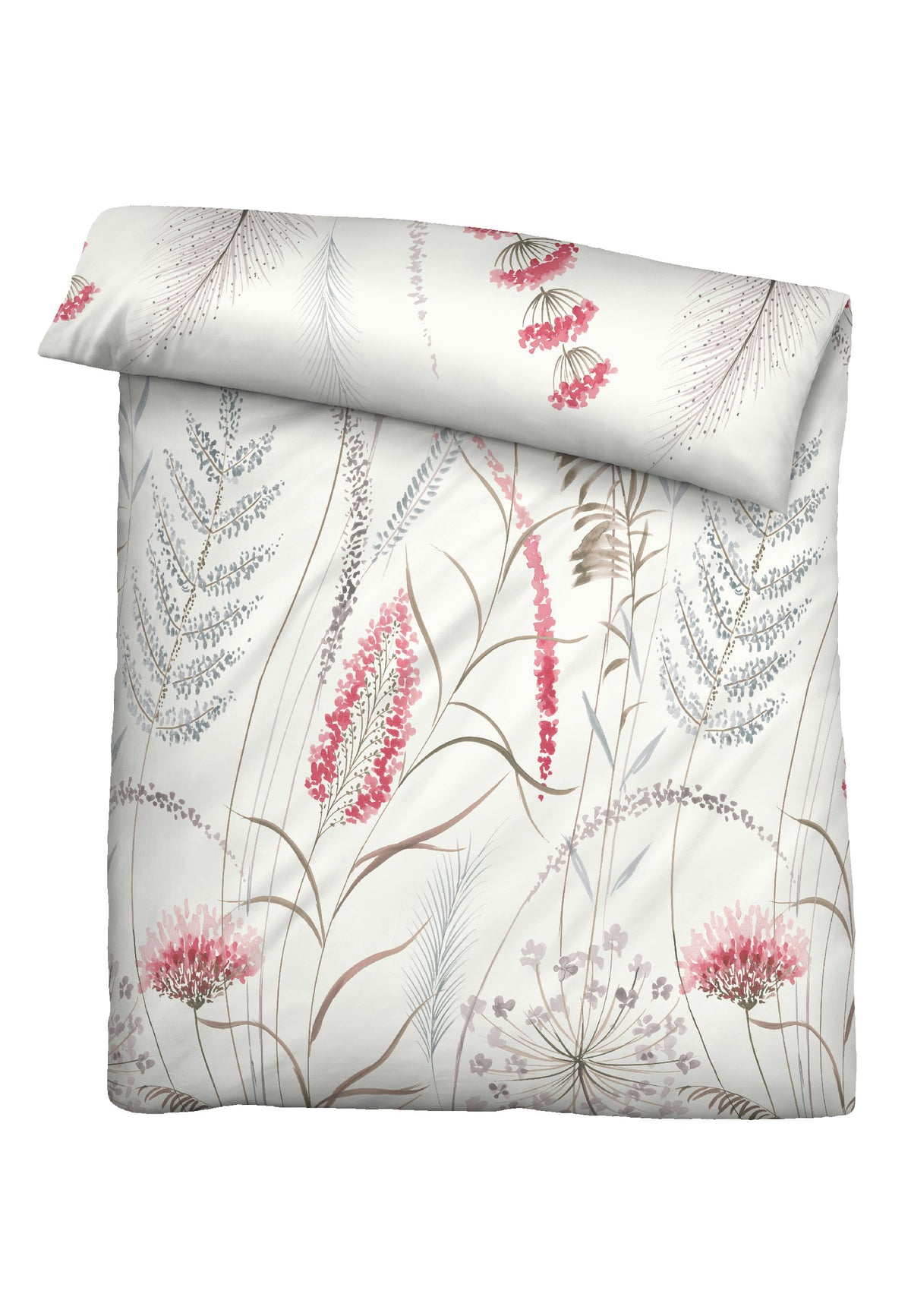 biberna Mako-Satin Bettwäsche Rubin – Produktdetail