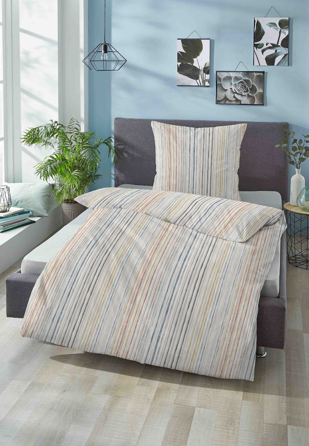 biberna Mako-Satin Bettwäsche Natur – Produktdetail