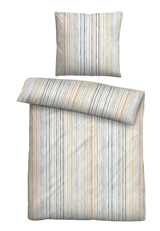 biberna Mako-Satin Bettwäsche Natur – Mako-Satin