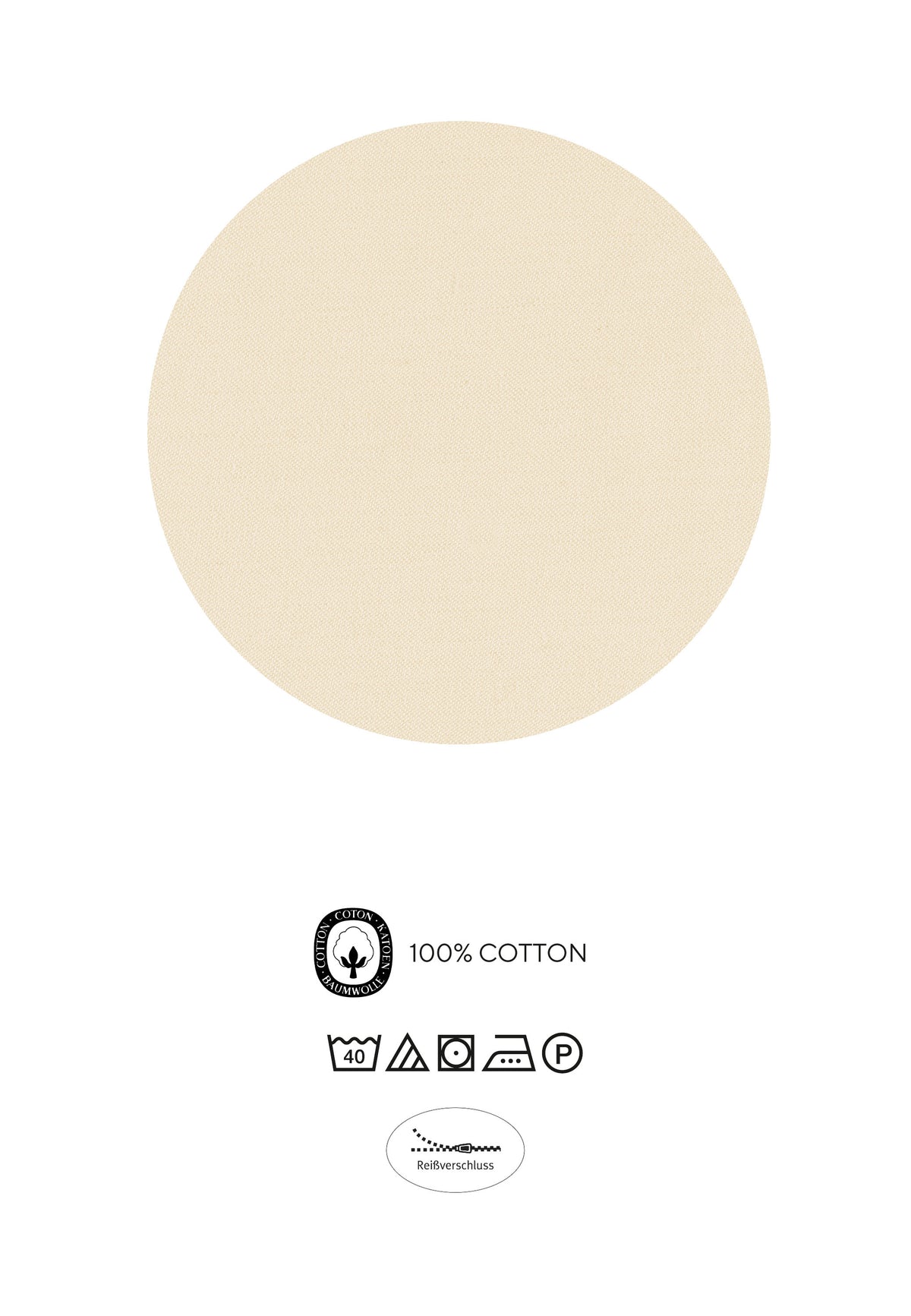 biberna Mako-Satin Bettwäsche Bunt – Produktdetail