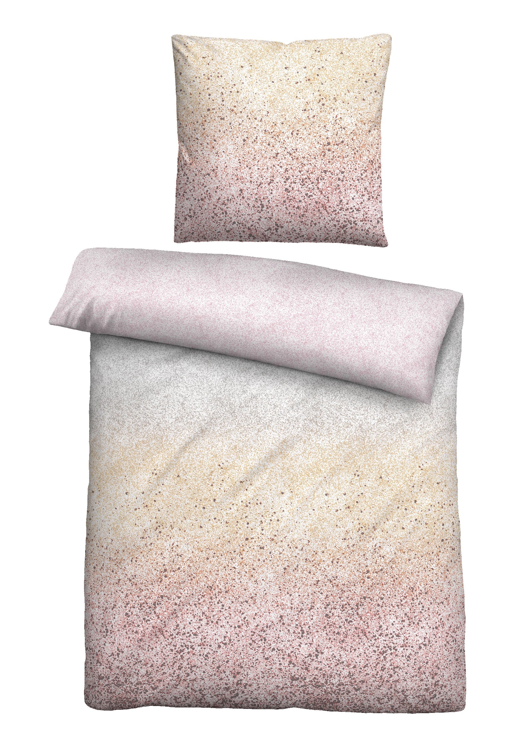 biberna Mako-Satin Bettwäsche Bunt – Mako-Satin