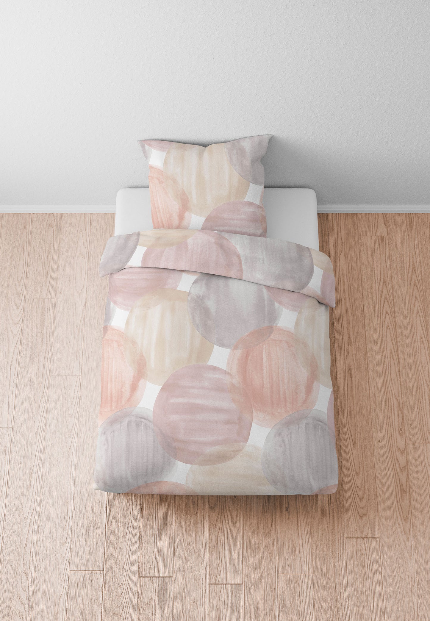 biberna Mako-Satin Bettwäsche Gold – Produktdetail