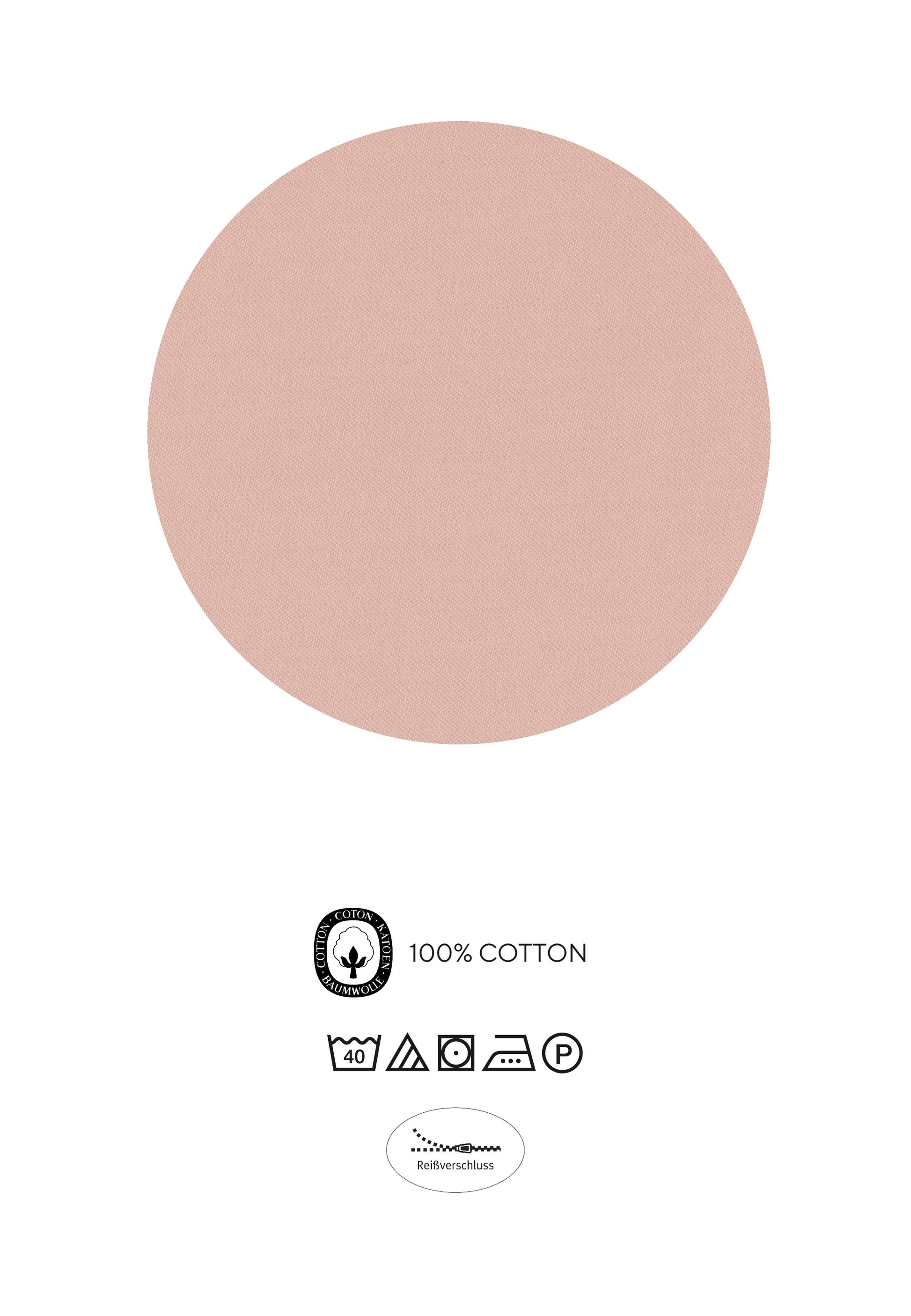 biberna Mako-Satin Bettwäsche Gold – Produktdetail