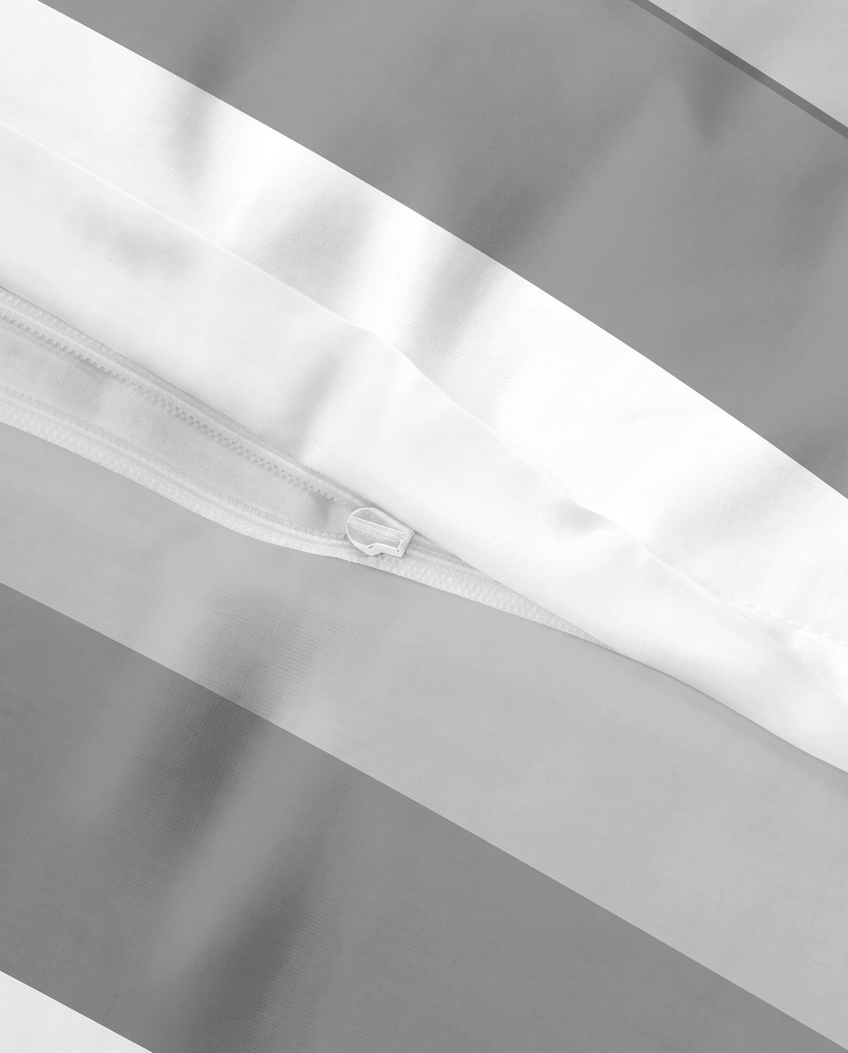 biberna Mako-Satin Bettwäsche - Reißverschluss