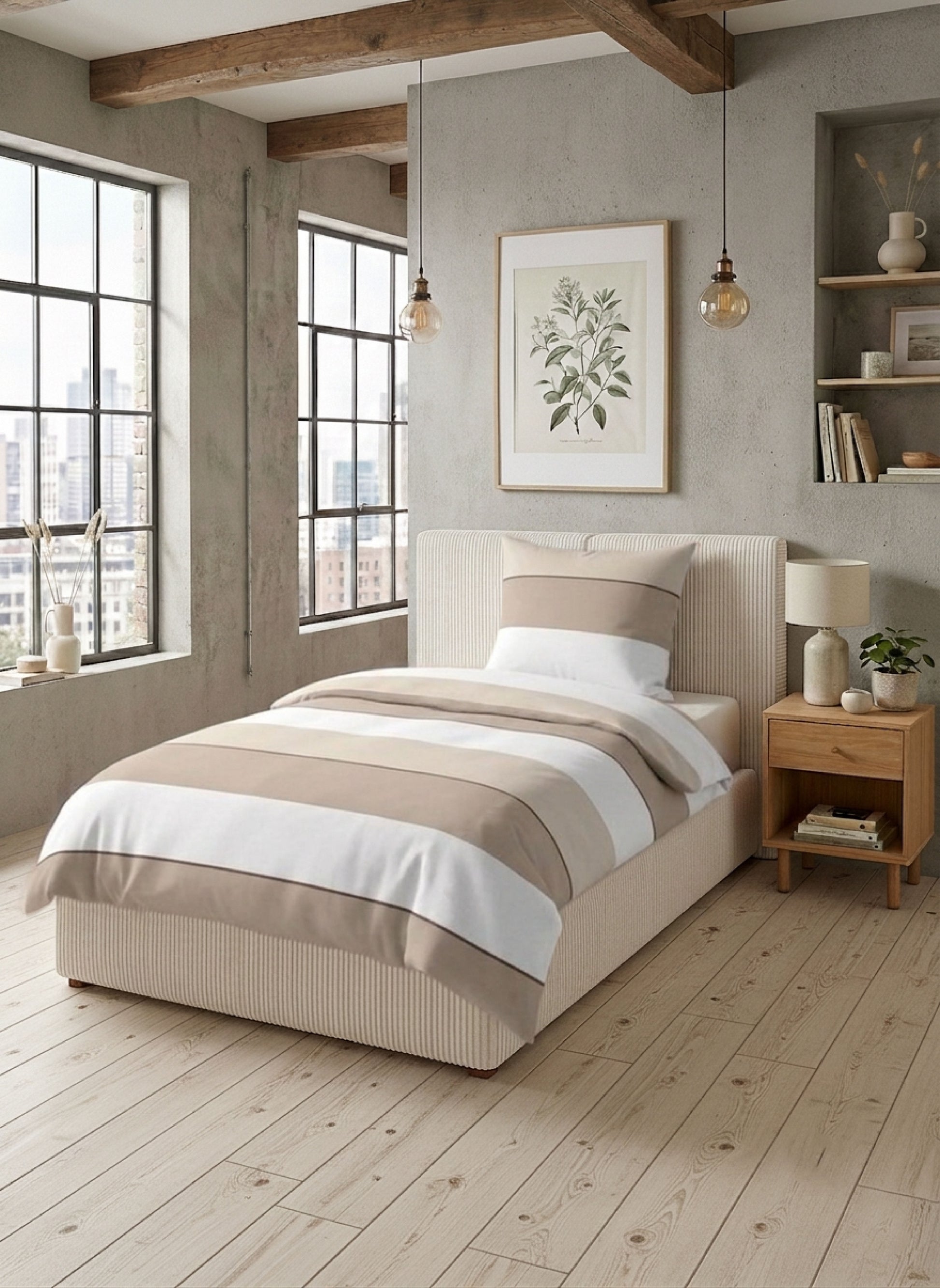 biberna Mako-Satin Bettwäsche Kitt – Produktdetail