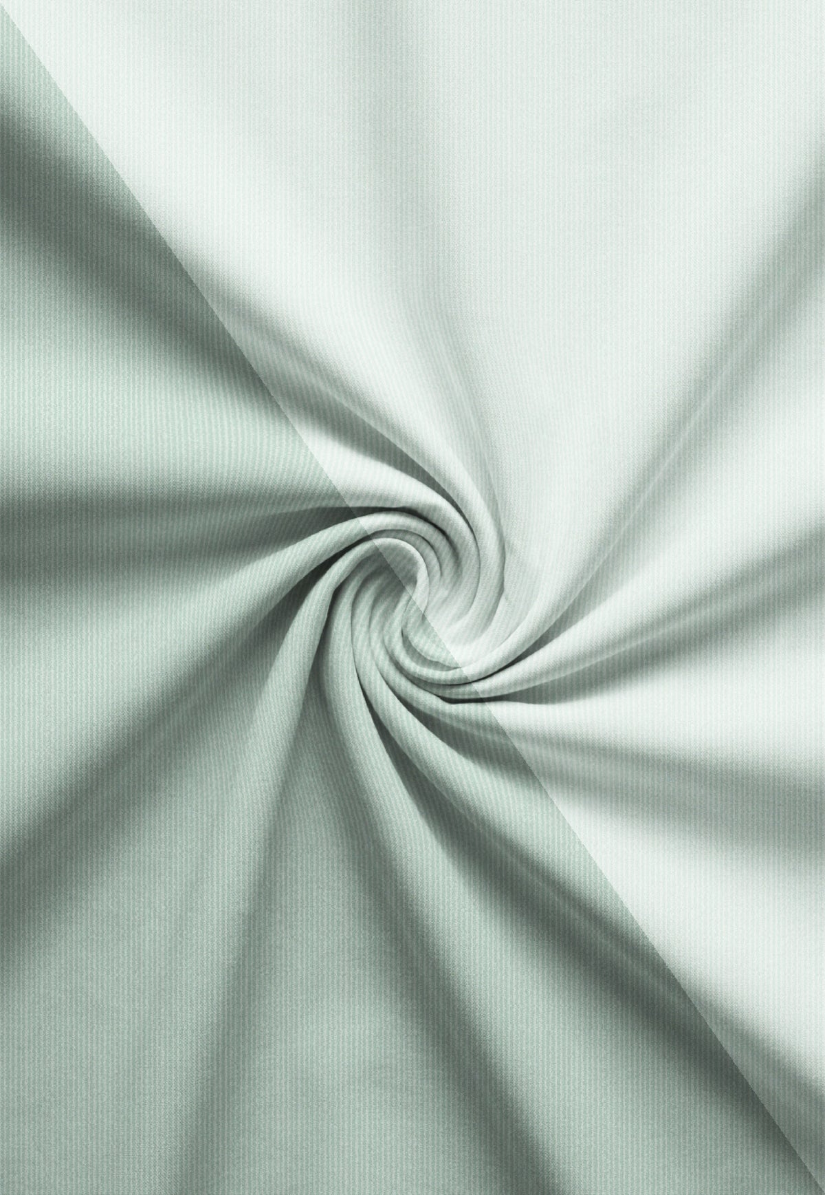 biberna Mako-Satin Bettwäsche Salbei – Stoffmuster Mako-Satin
