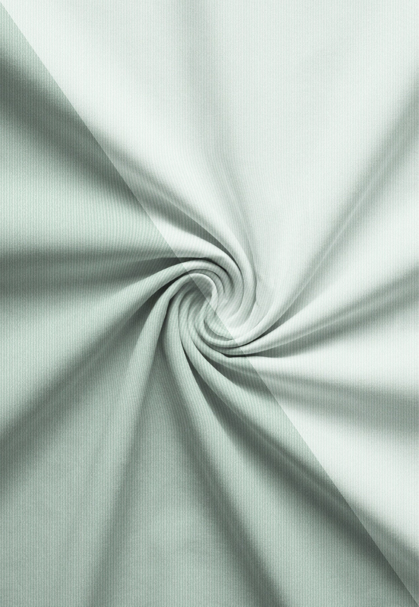 biberna Mako-Satin Kissenbezug Salbei – Stoffmuster Mako-Satin