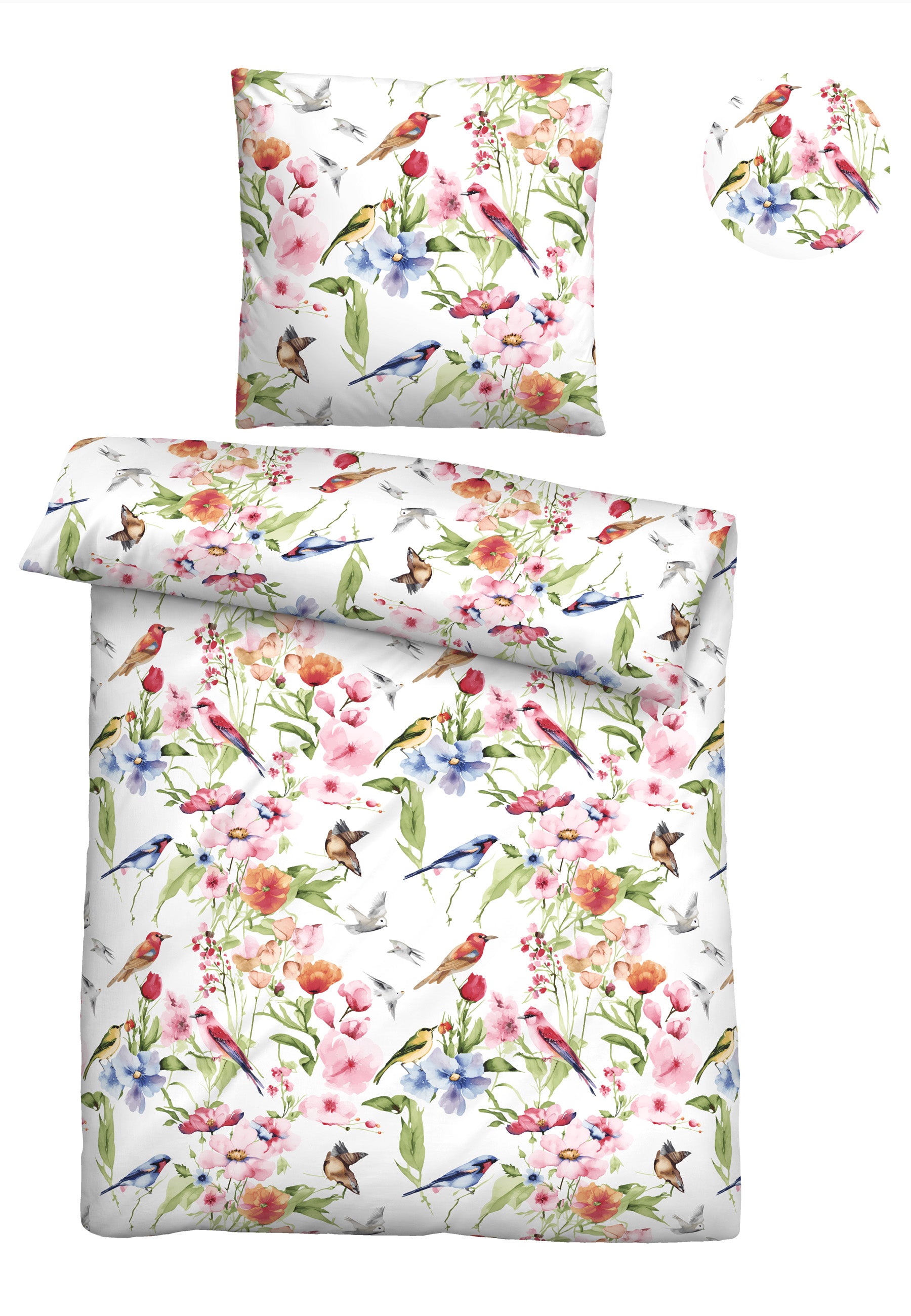 biberna Satin Bettwäsche – Mako-Satin Qualität – weiche Bettwäsche