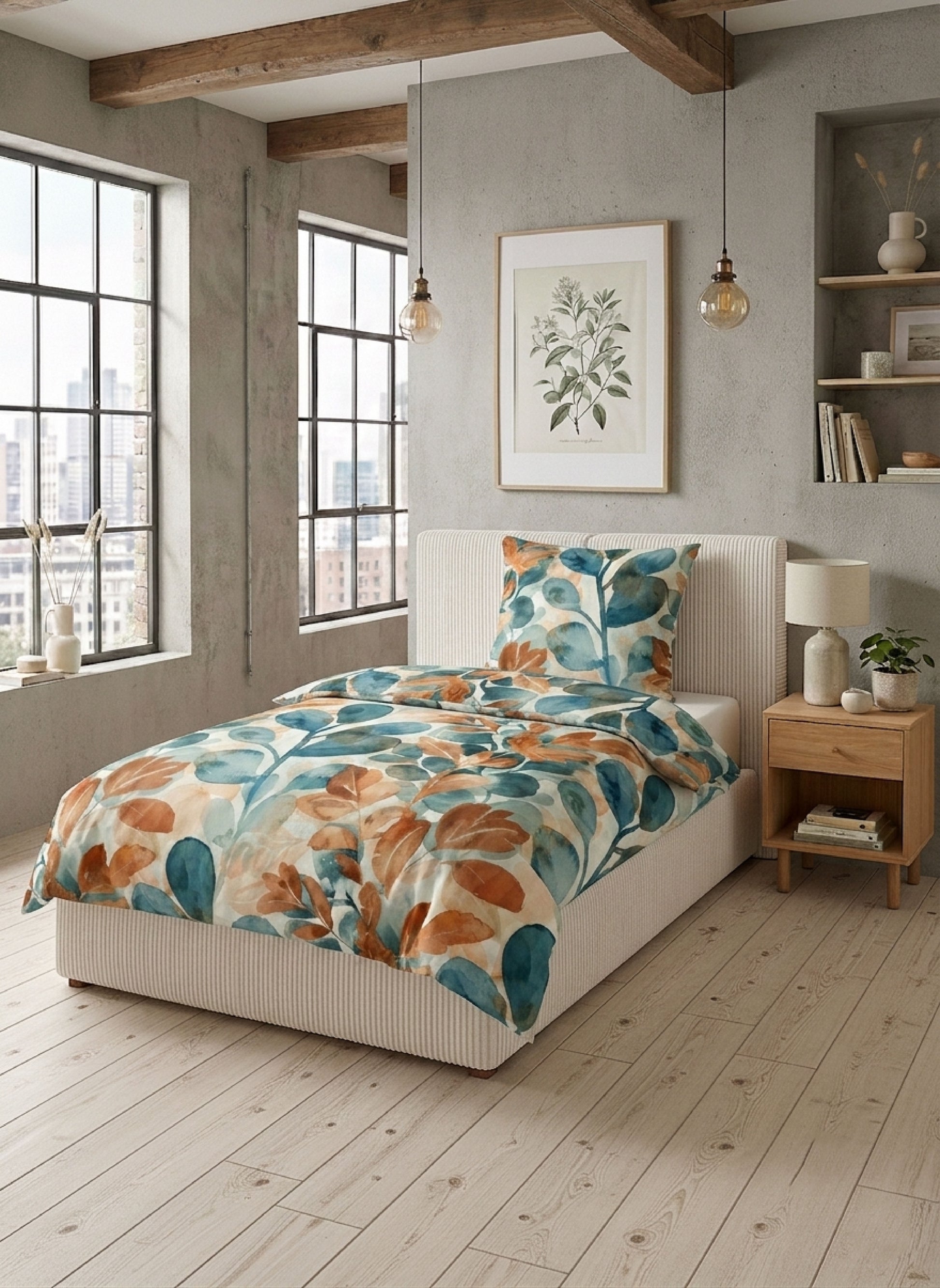 biberna Satin Bettwäsche Terra – Produktdetail