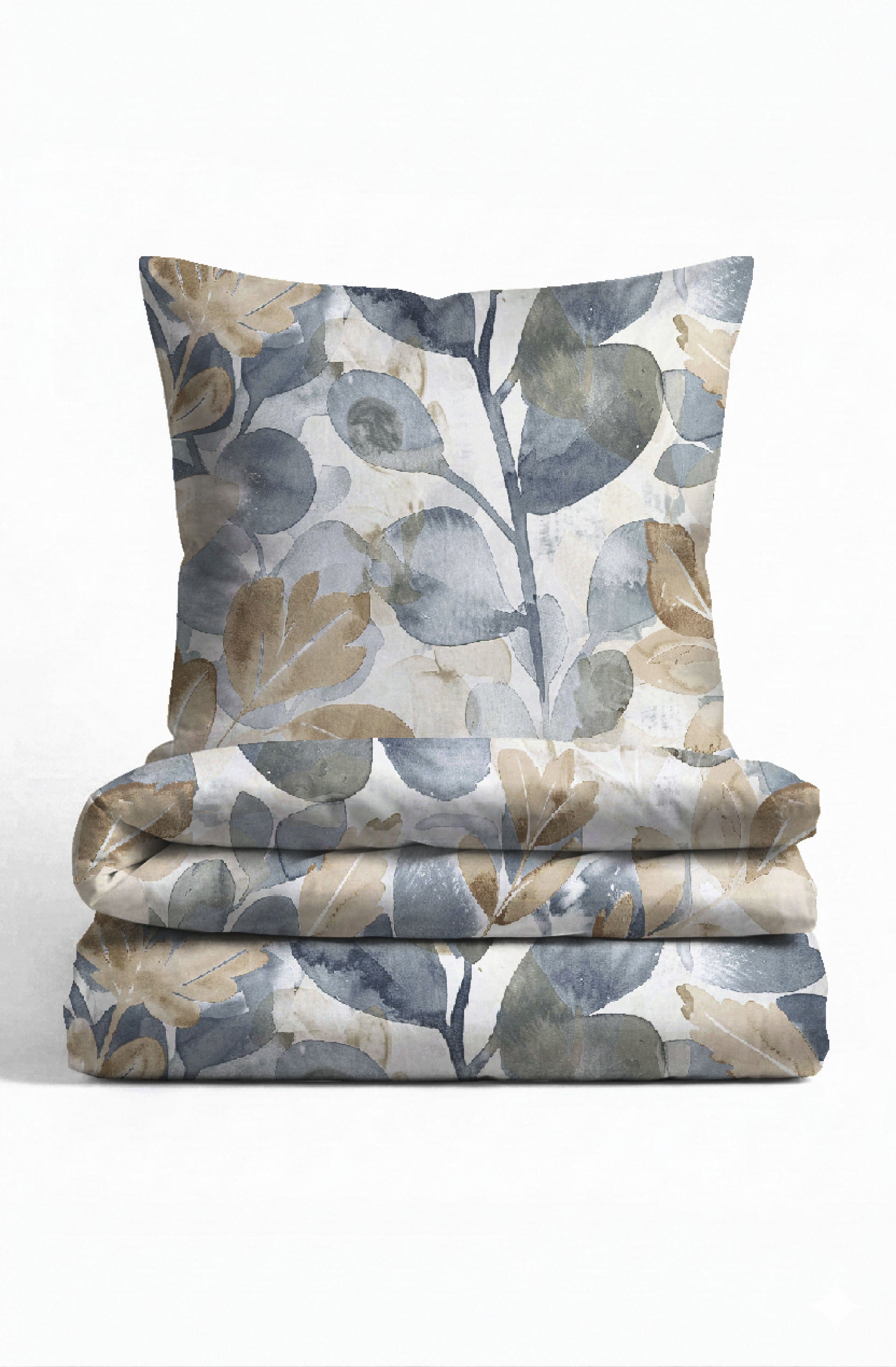 biberna Satin Bettwäsche Kitt – Mako-Satin