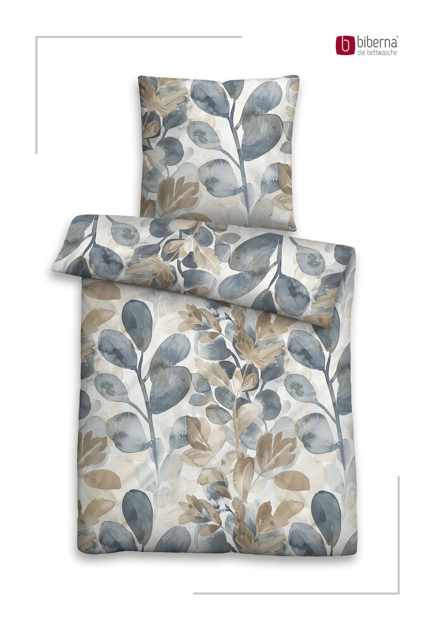 biberna Satin Bettwäsche Kitt – Produktdetail