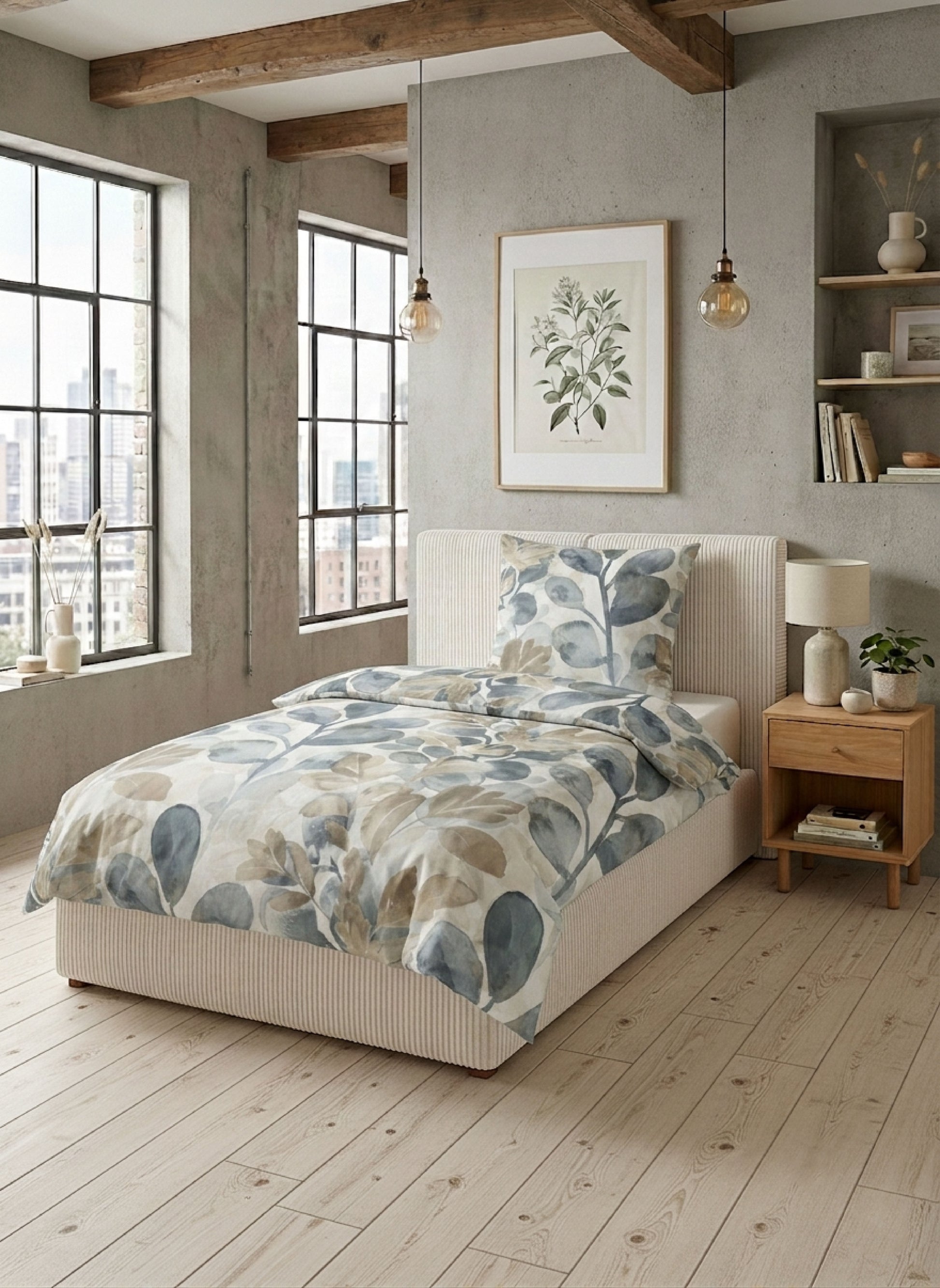 biberna Satin Bettwäsche Kitt – Produktdetail