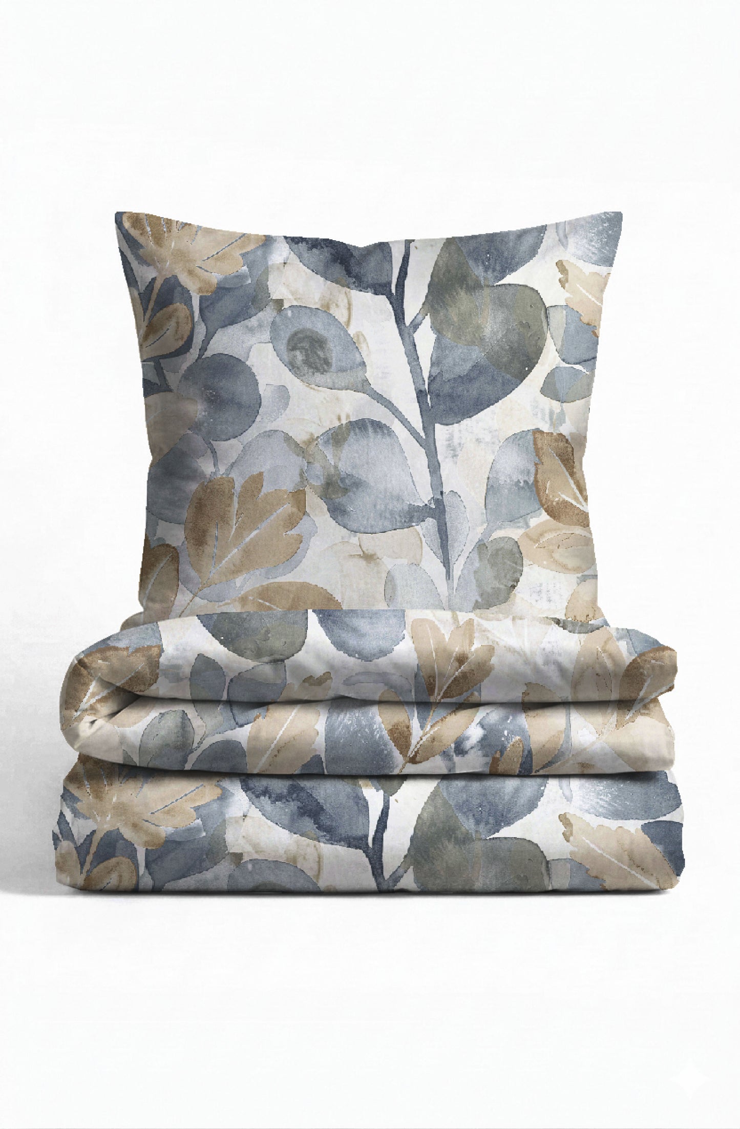 biberna Satin Bettwäsche Kitt – Mako-Satin