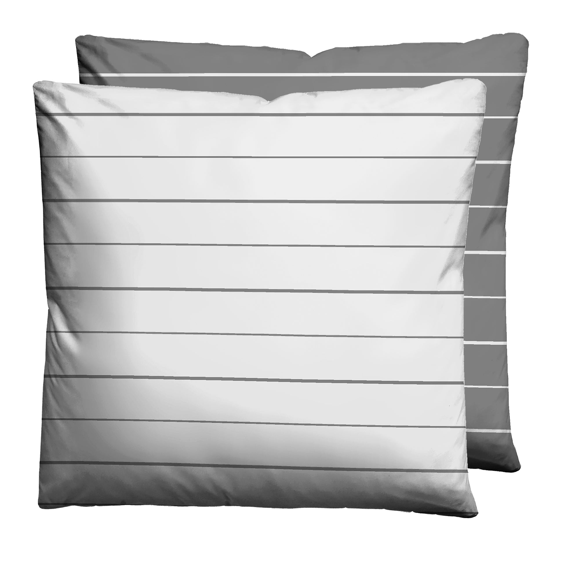 biberna Mako-Satin Kopfkissenbezug Sturmgrau – Mako-Satin