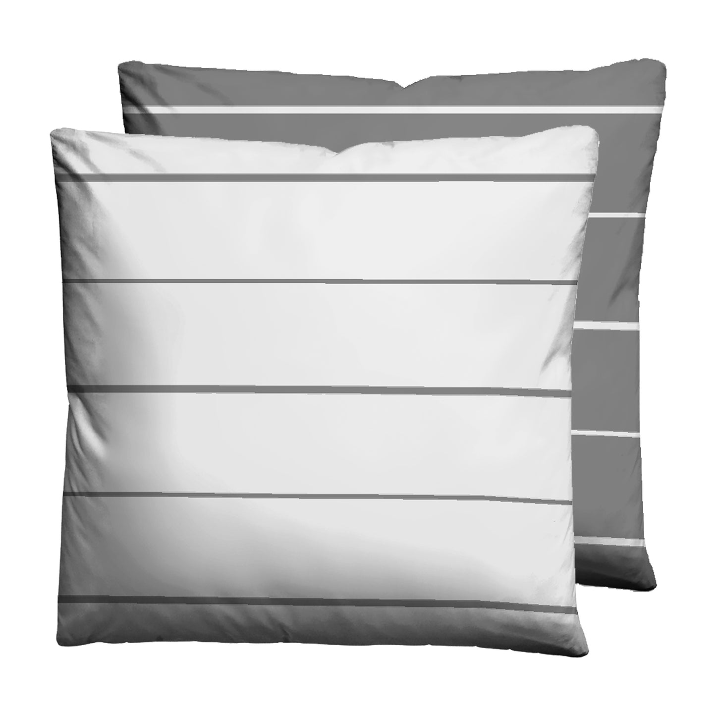 biberna Mako-Satin Kopfkissenbezug Sturmgrau – Mako-Satin