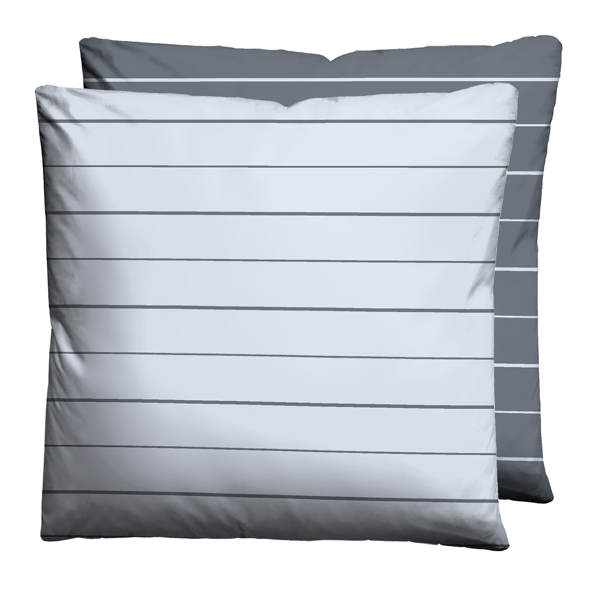 biberna Mako-Satin Kopfkissenbezug Blau – Mako-Satin