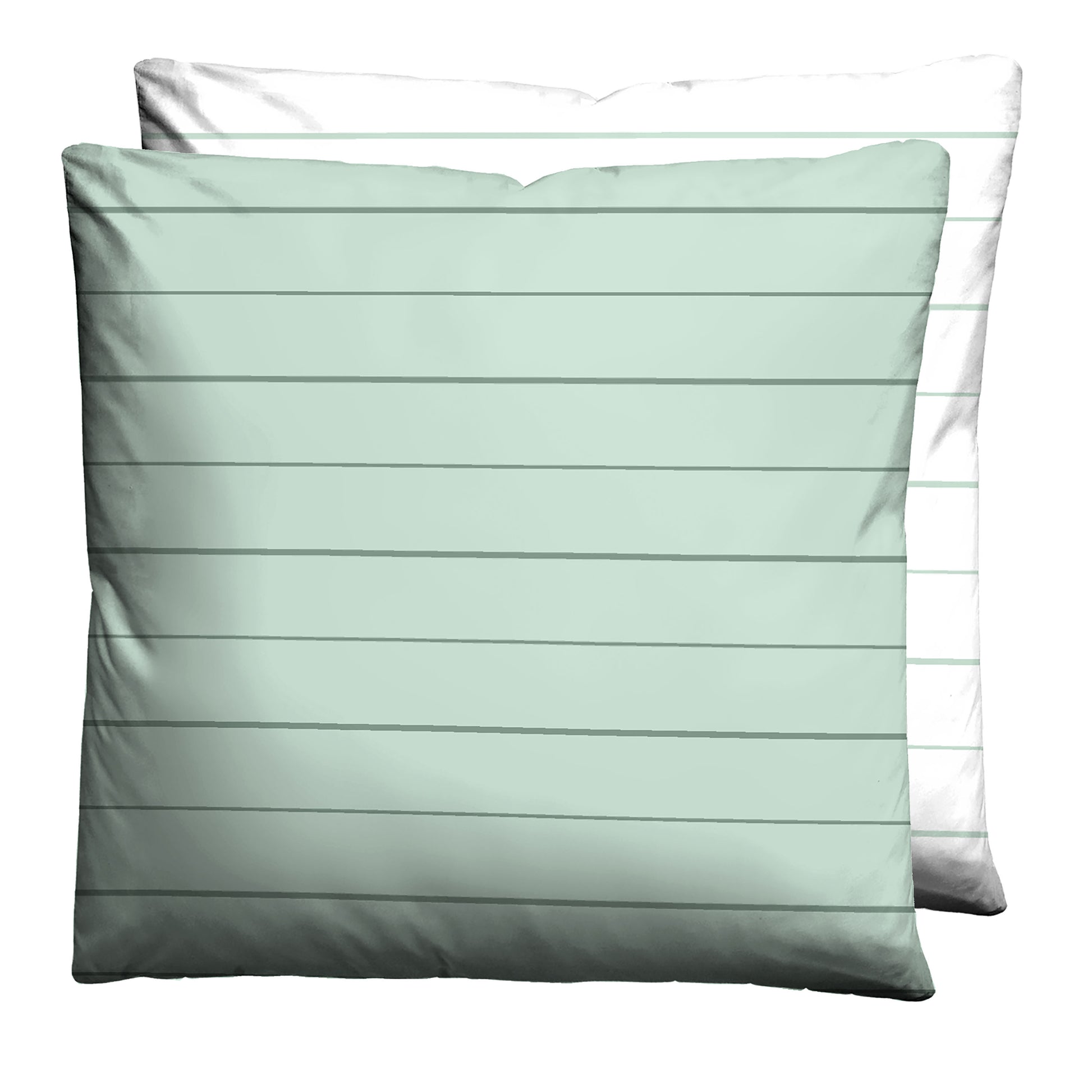 biberna Mako-Satin Kopfkissenbezug Mint – Mako-Satin